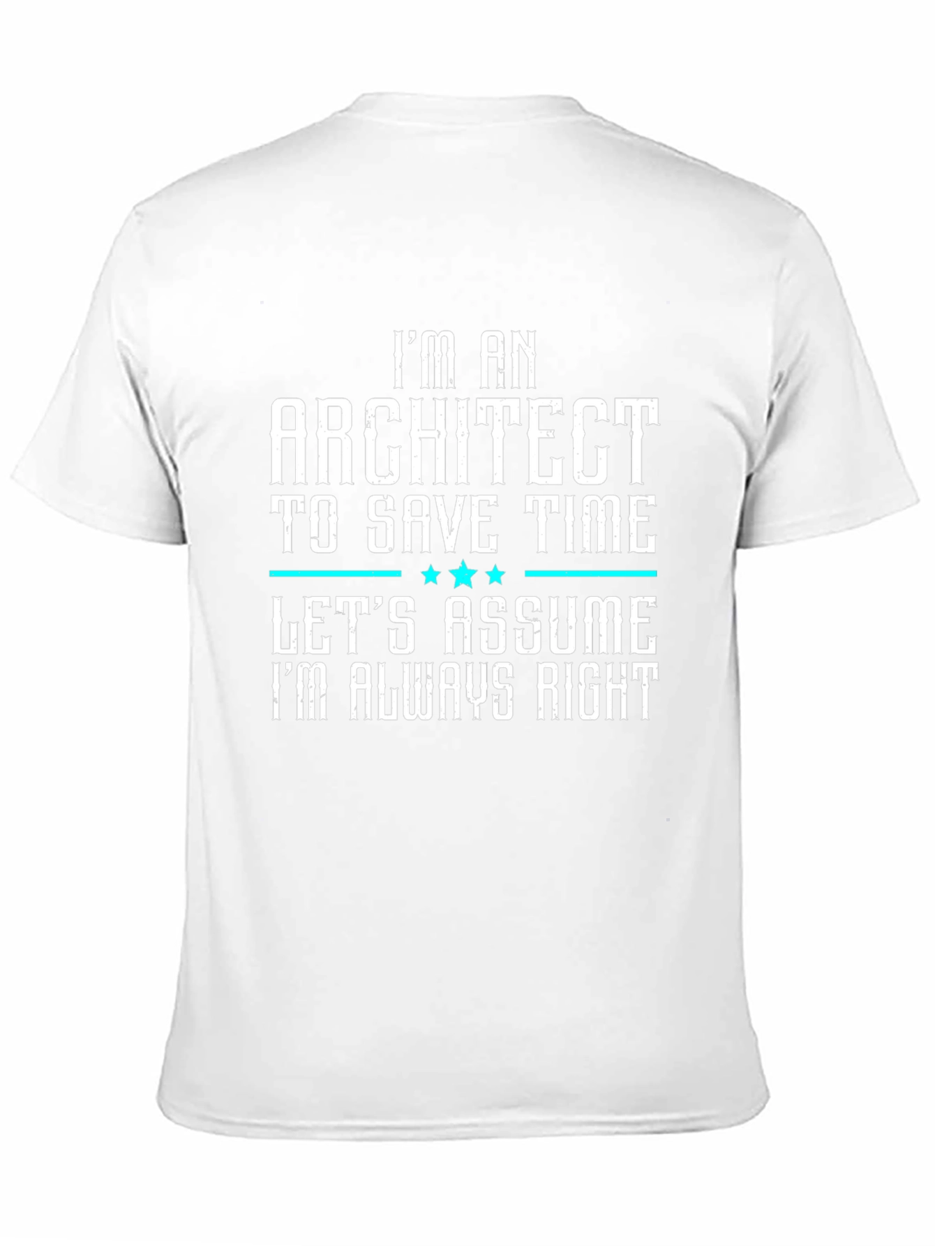 Architect T-Shirt - Funny Always Right Tee