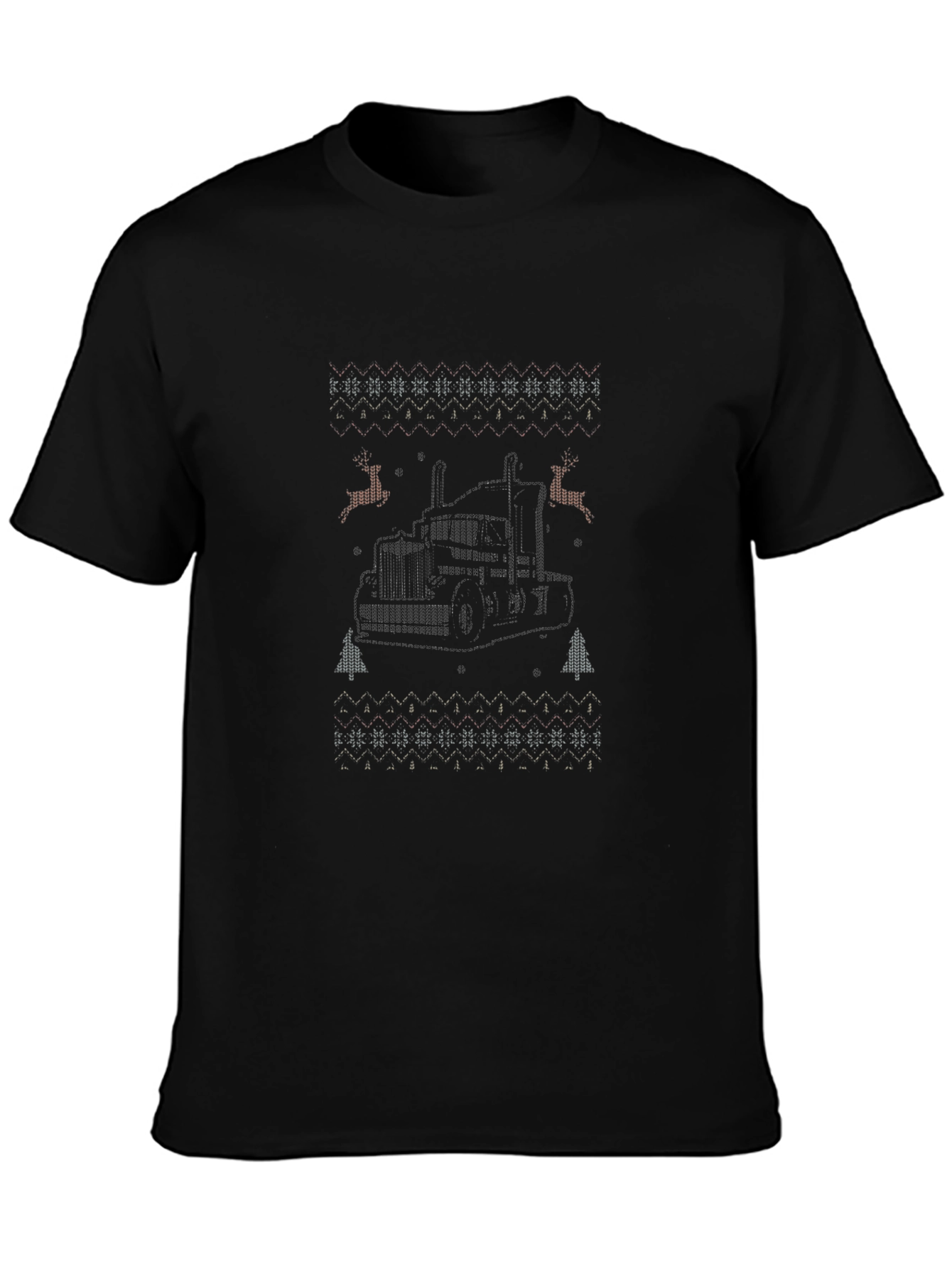Truck Ugly Christmas Sweater T-Shirt