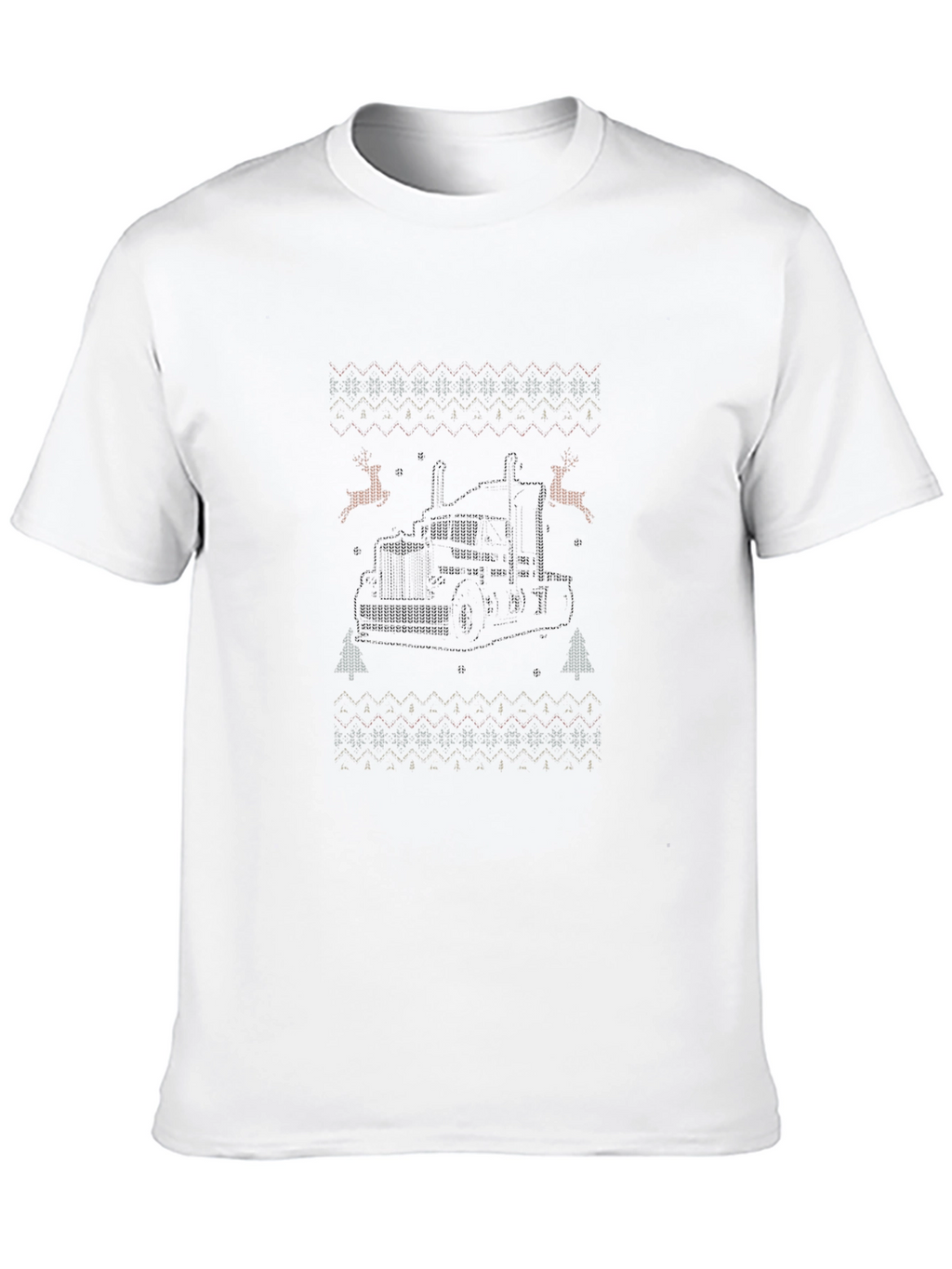Truck Ugly Christmas Sweater T-Shirt