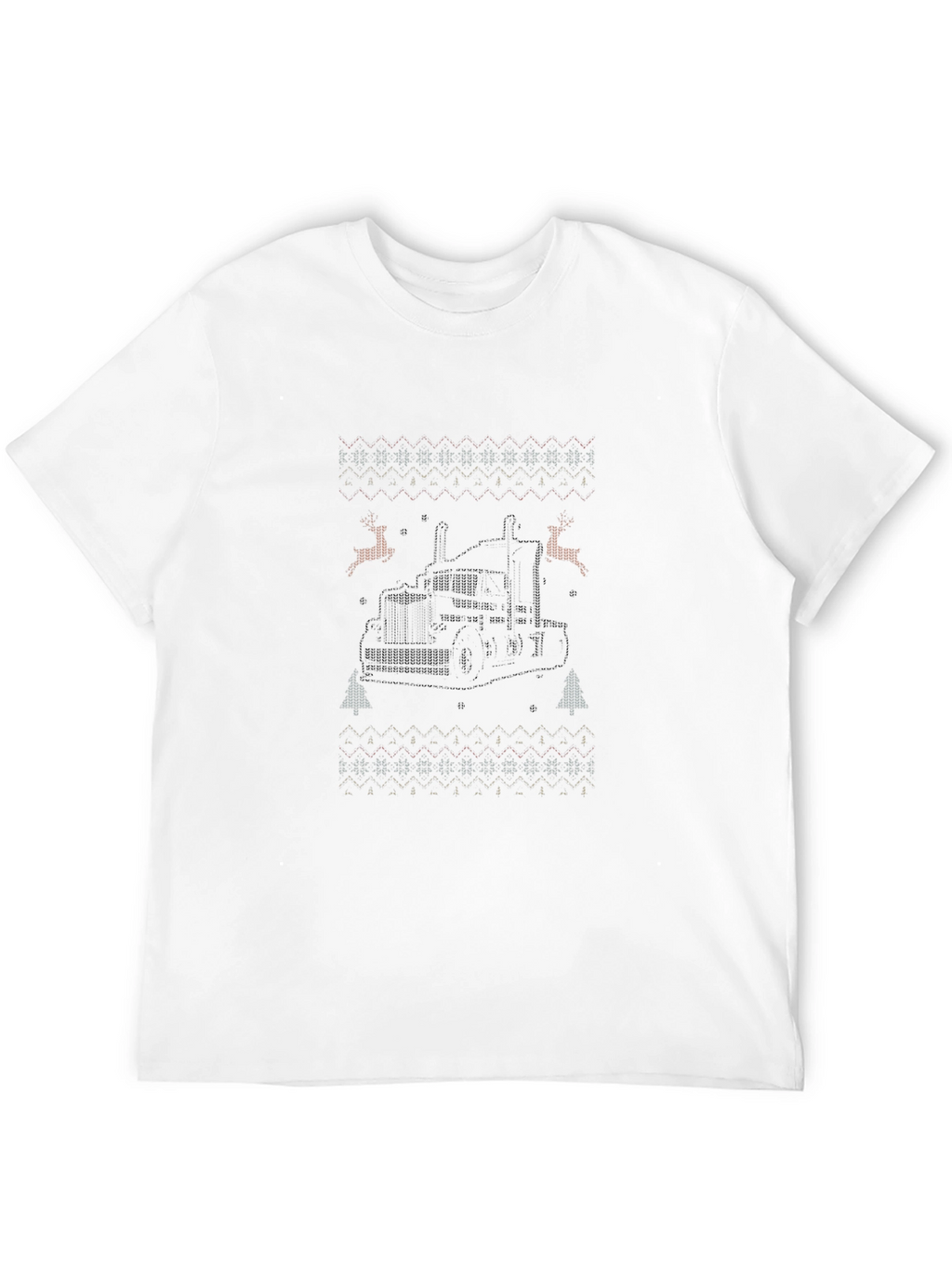 Truck Ugly Christmas Sweater T-Shirt