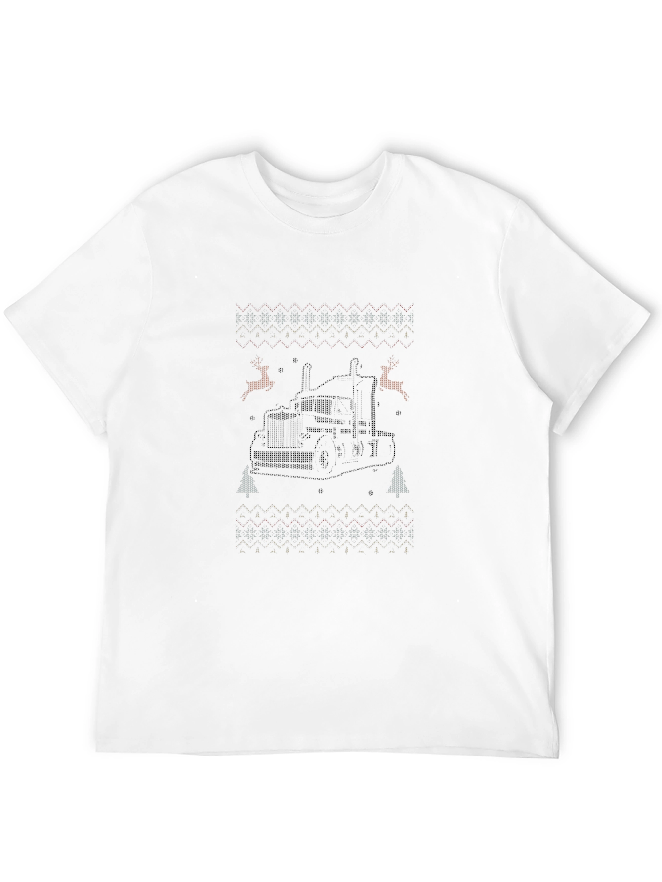 Truck Ugly Christmas Sweater T-Shirt