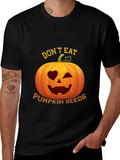 Funny Halloween Pumpkin Seeds T-Shirt