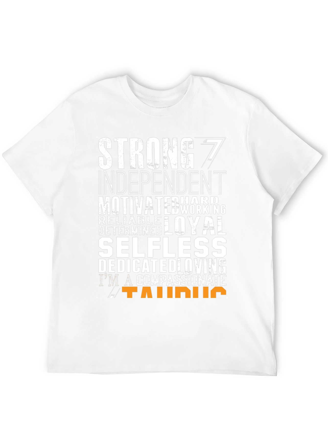 Strong Taurus Zodiac T-Shirt - Black Graphic Tee