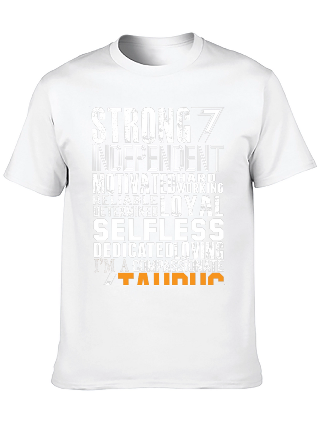 Strong Taurus Zodiac T-Shirt - Black Graphic Tee