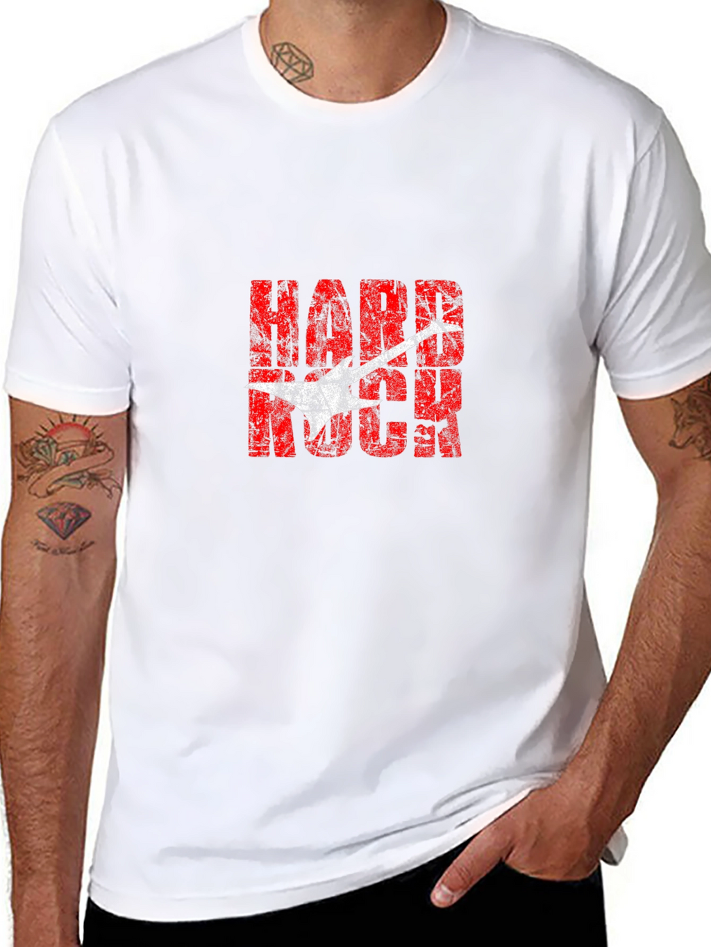Hard Rock Graphic T-Shirt