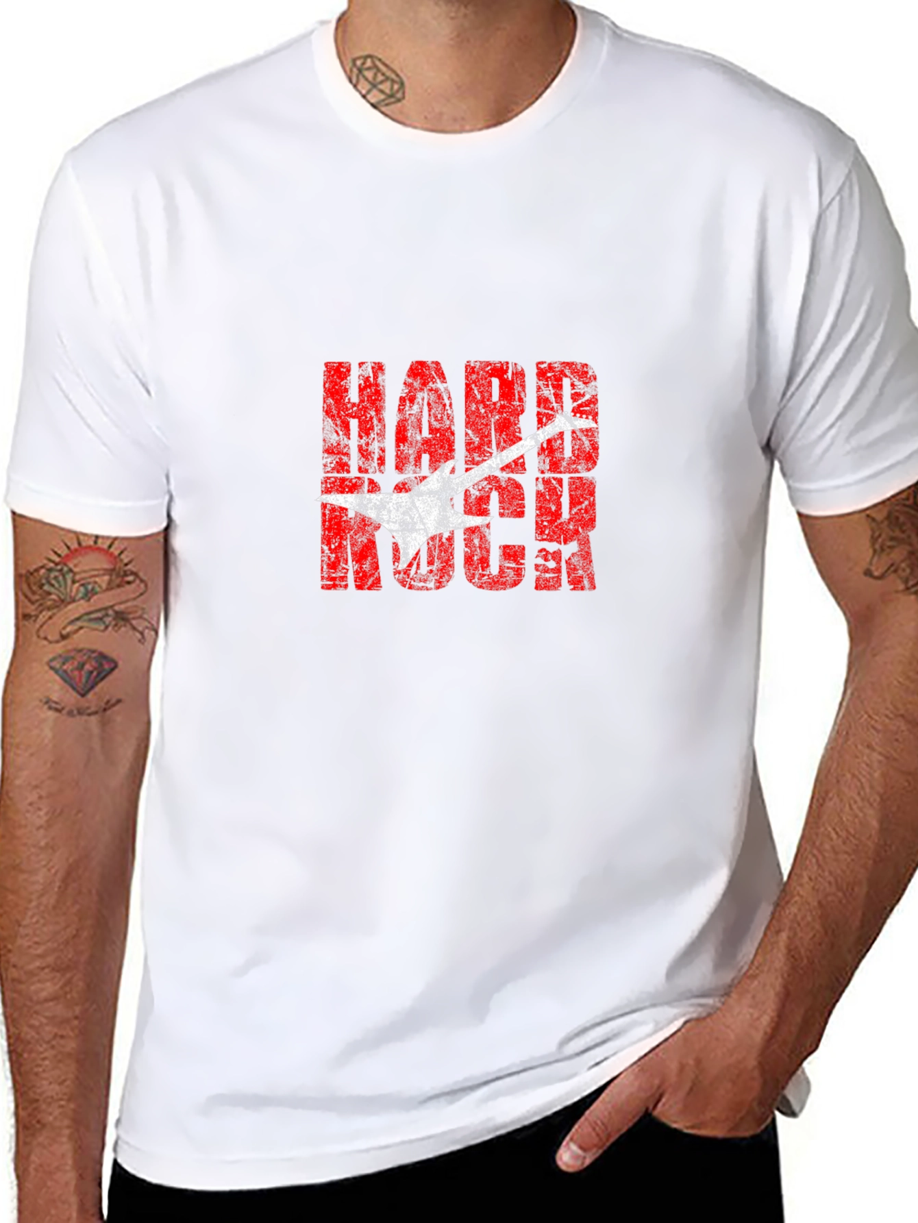 Hard Rock Graphic T-Shirt