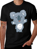 Koala Graphic T-Shirt - Cute Animal Design