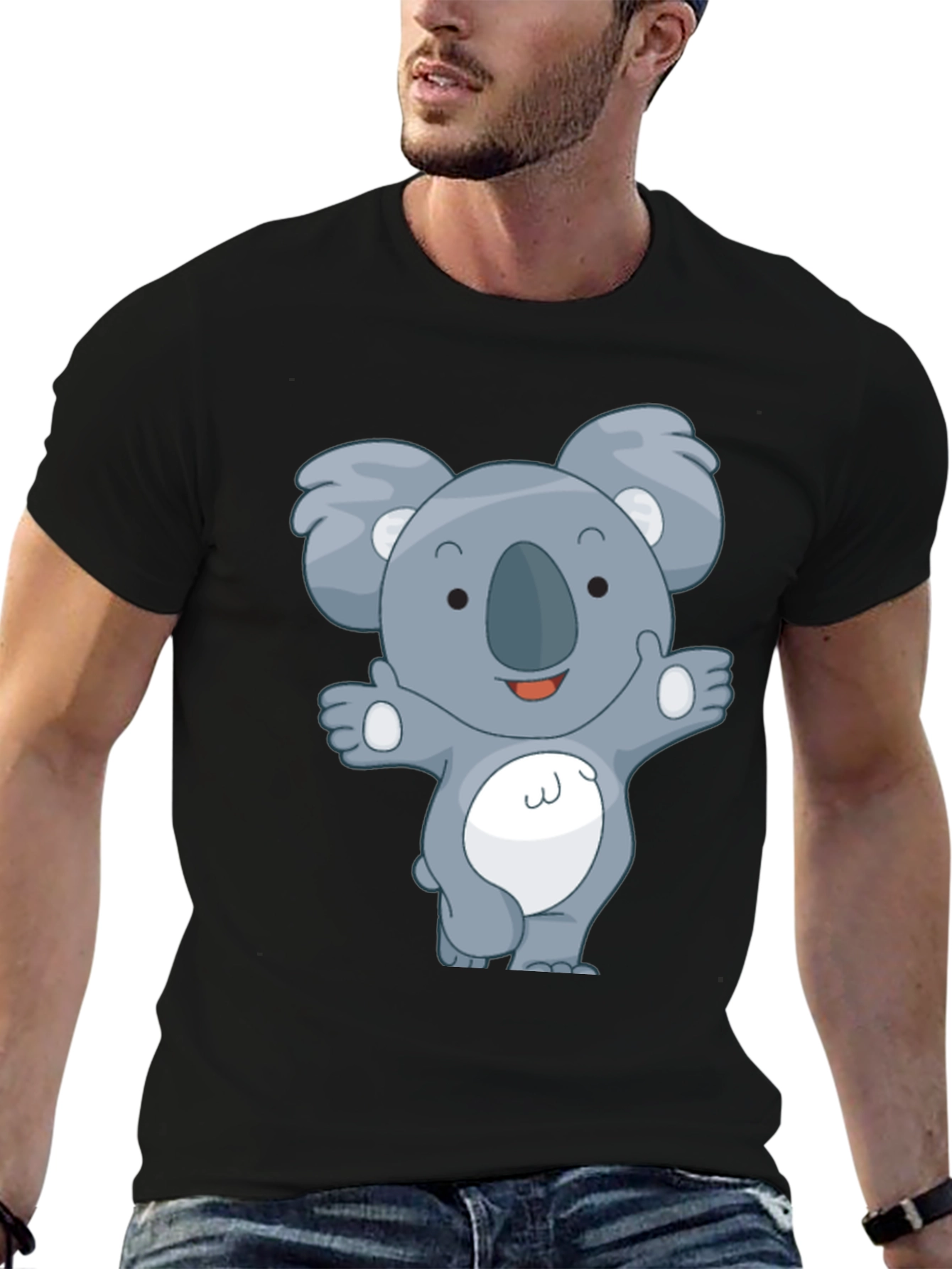 Koala Graphic T-Shirt - Cute Animal Design