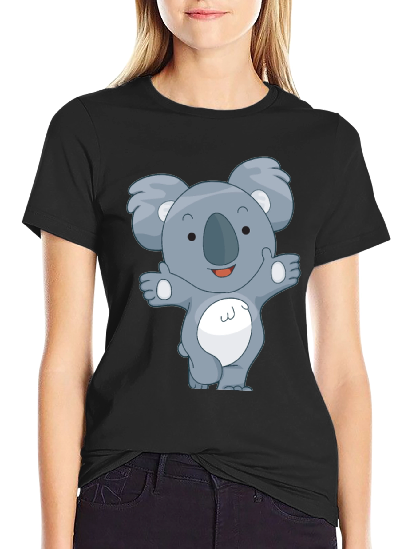 Koala Graphic T-Shirt - Cute Animal Design