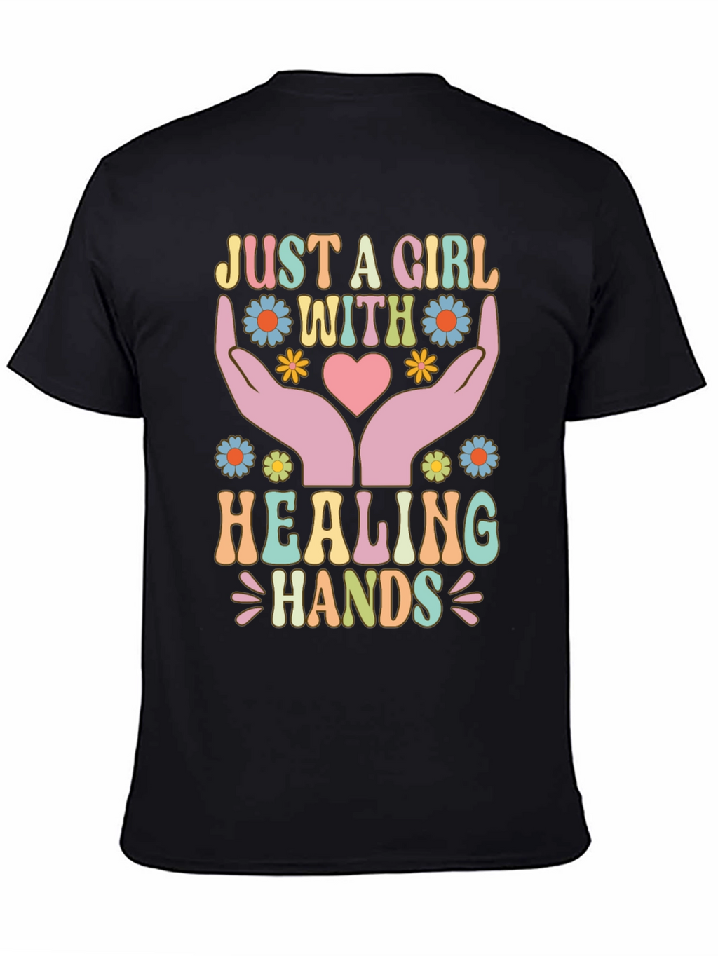 Just A Girl With Healing Hands T-Shirt