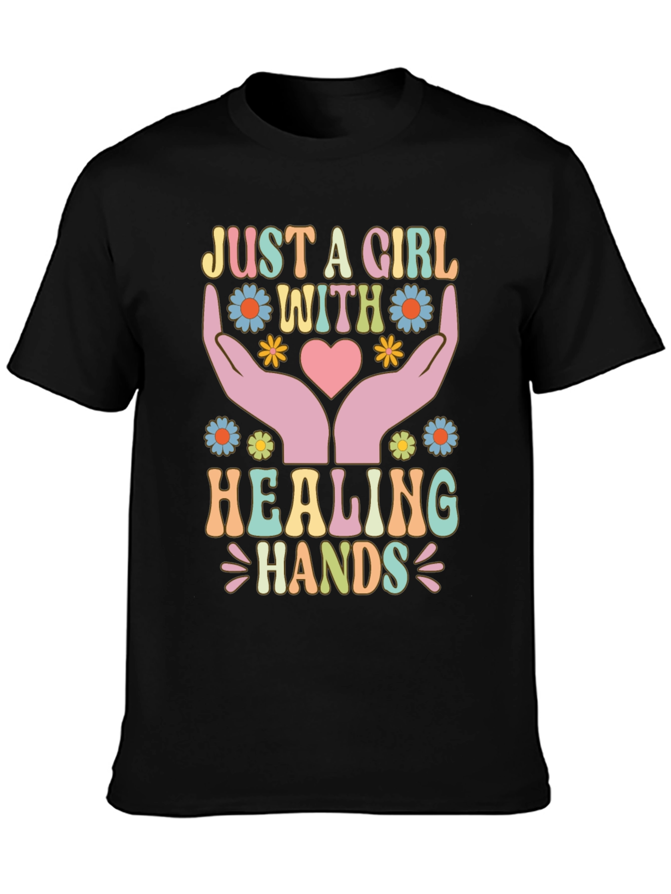 Just A Girl With Healing Hands T-Shirt