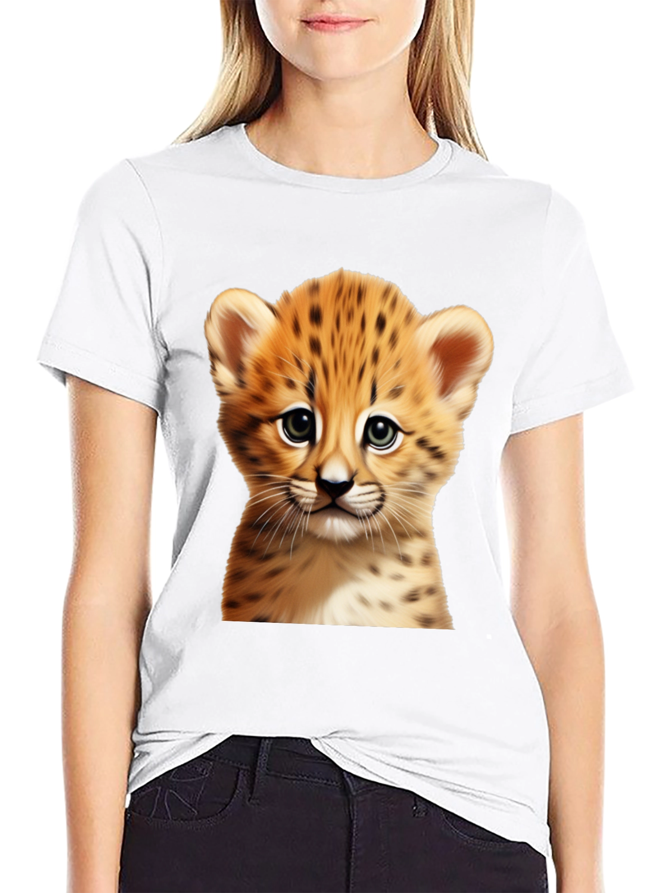 Cute Cheetah Cub T-Shirt