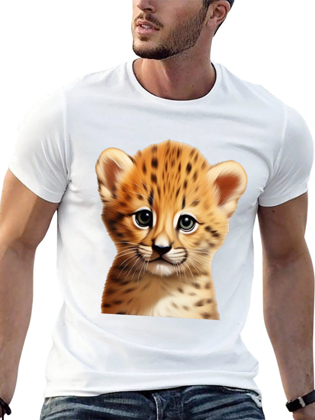 Cute Cheetah Cub T-Shirt
