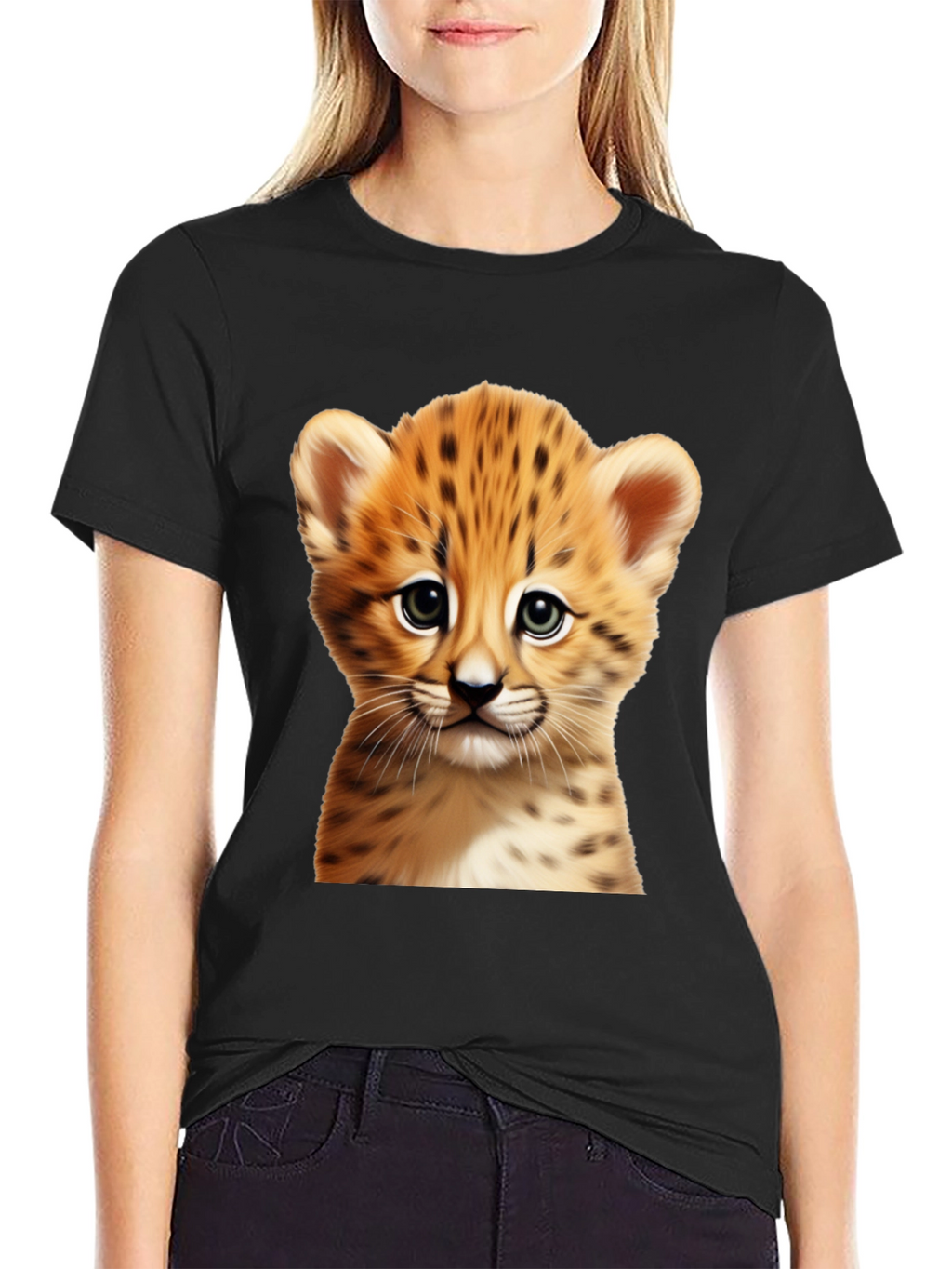 Cute Cheetah Cub T-Shirt