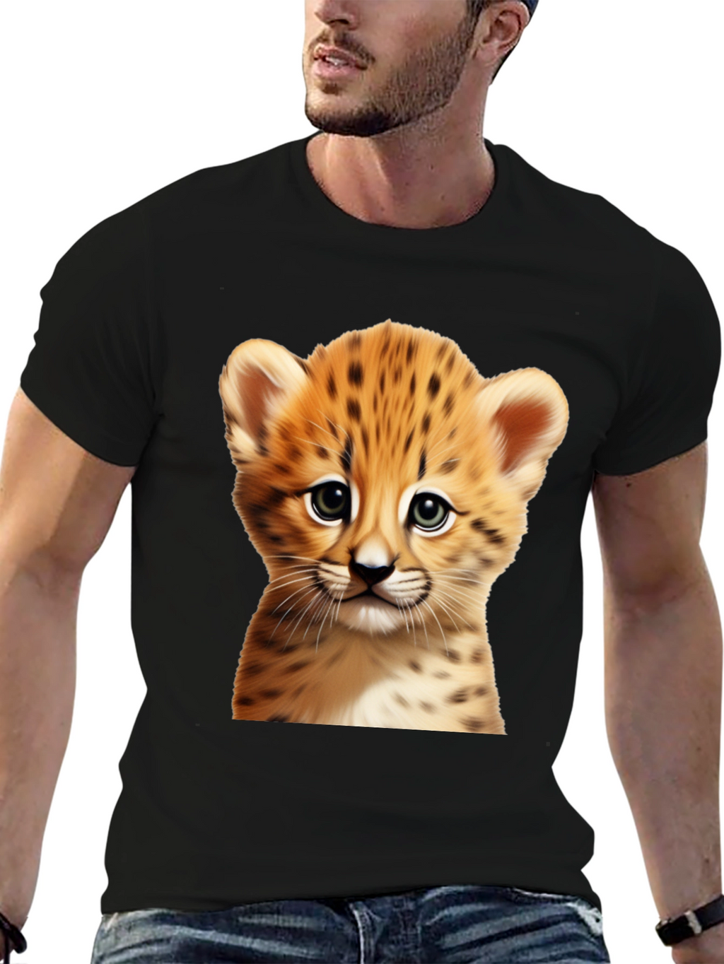 Cute Cheetah Cub T-Shirt