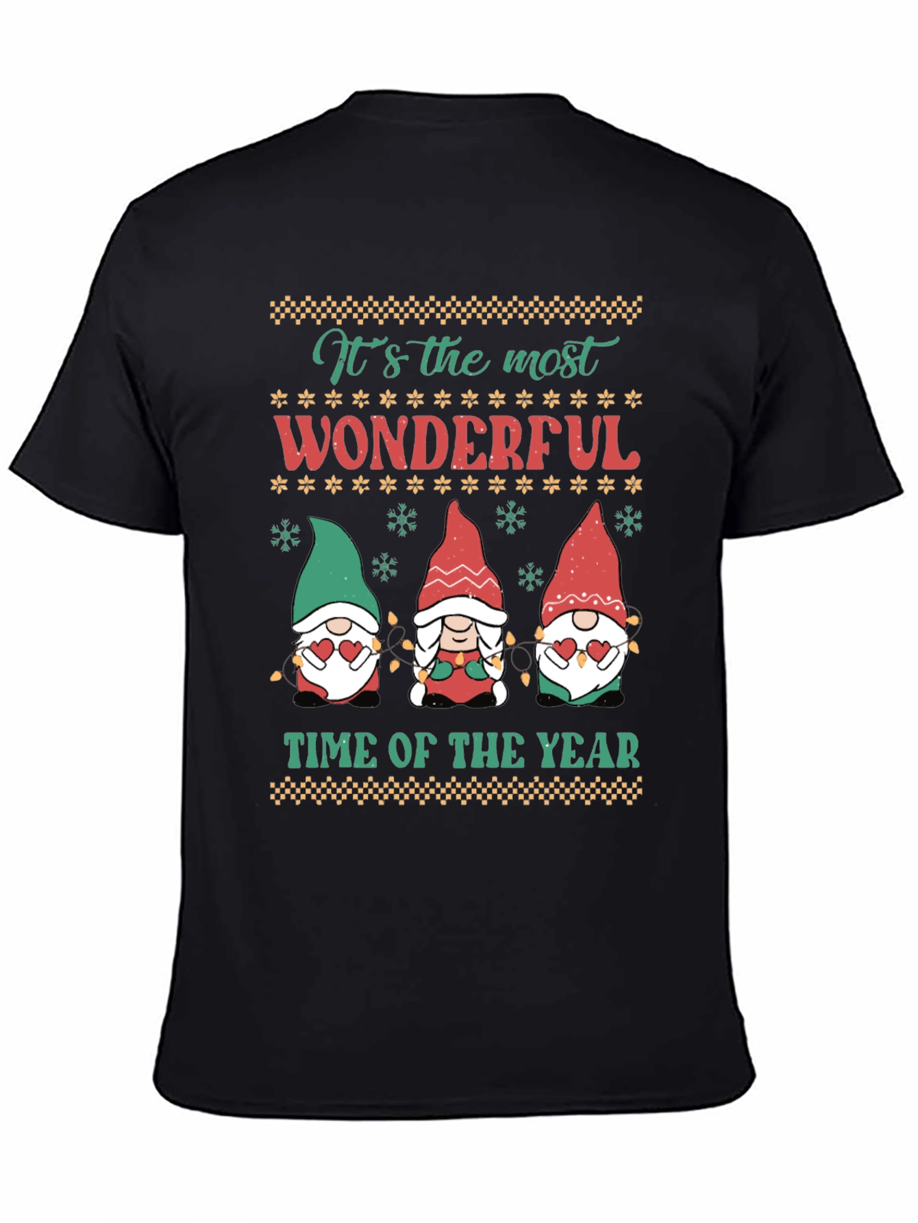 Wonderful Time of Year Gnome Christmas T-Shirt