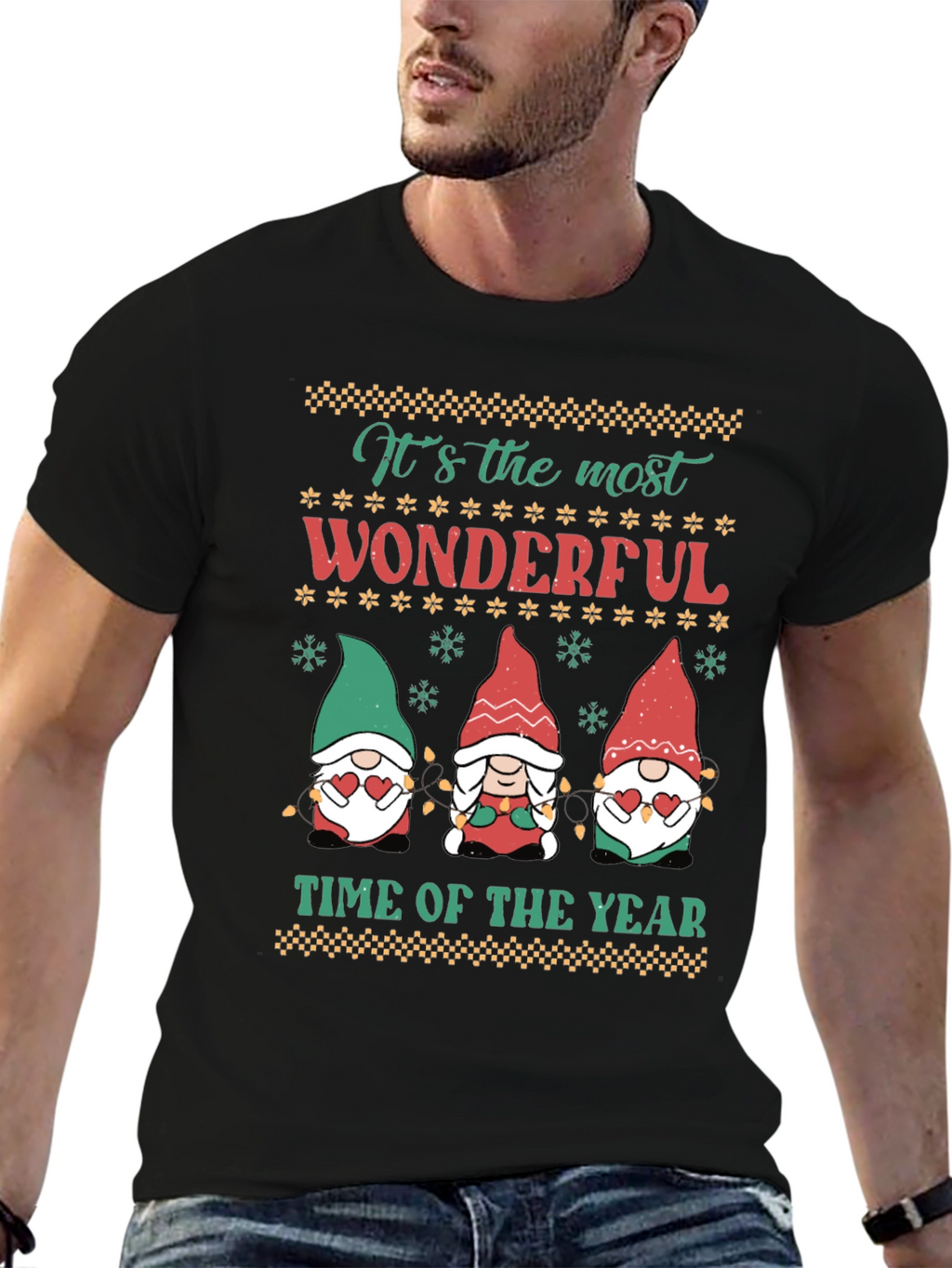Wonderful Time of Year Gnome Christmas T-Shirt