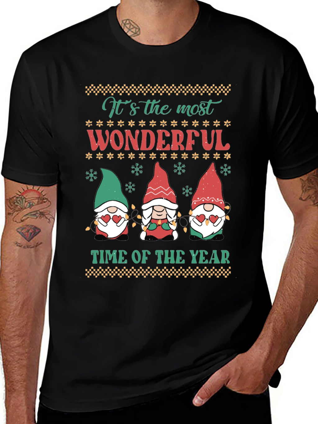 Wonderful Time of Year Gnome Christmas T-Shirt