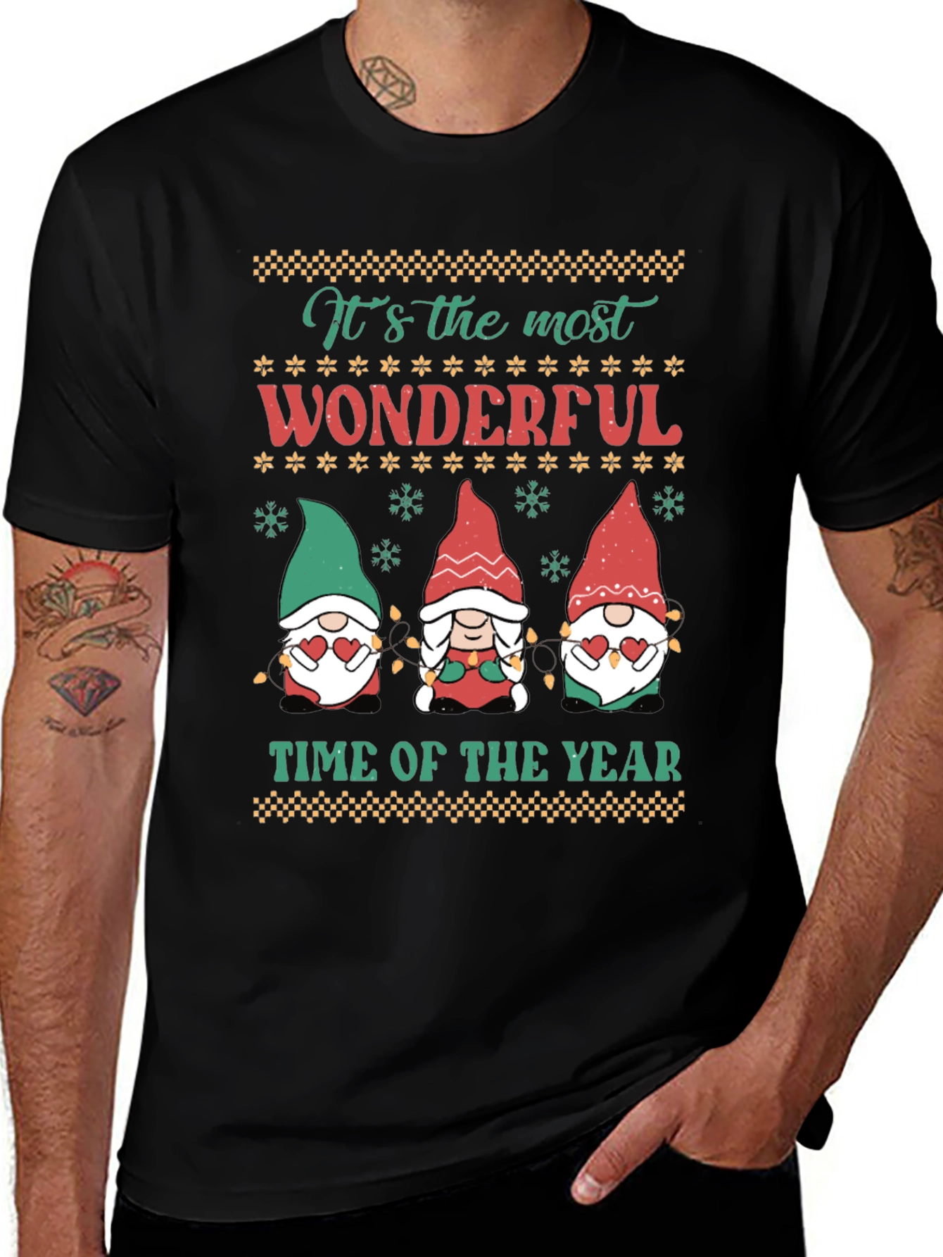 Wonderful Time of Year Gnome Christmas T-Shirt