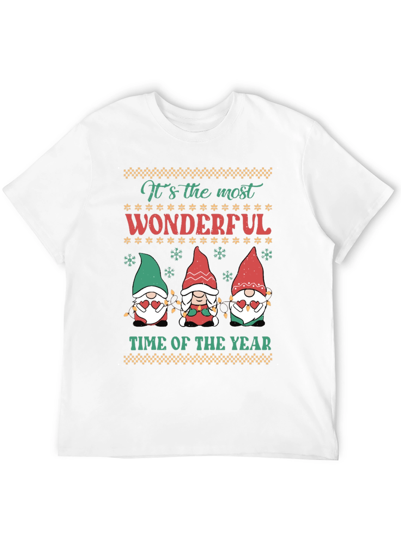 Wonderful Time of Year Gnome Christmas T-Shirt