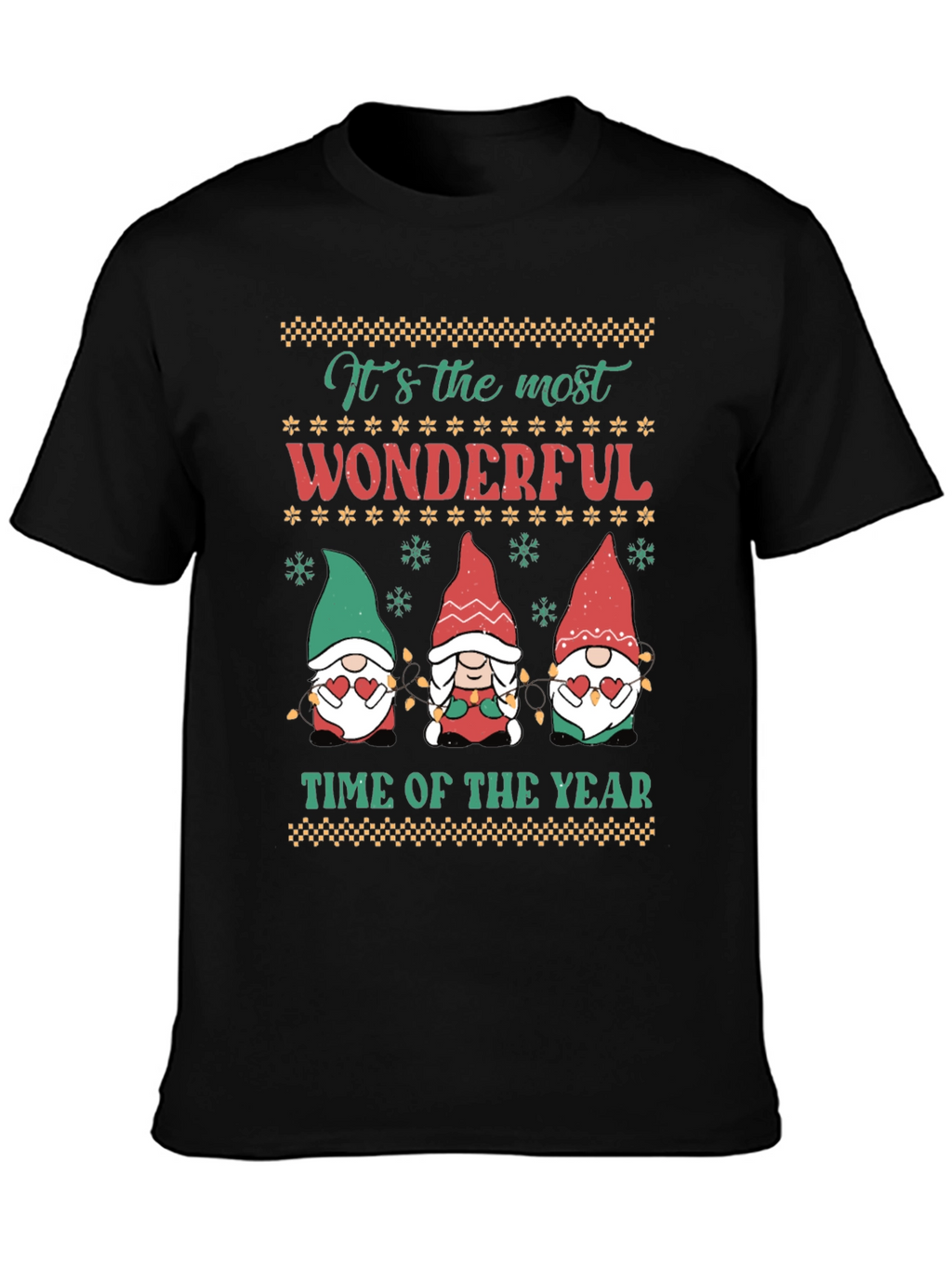 Wonderful Time of Year Gnome Christmas T-Shirt