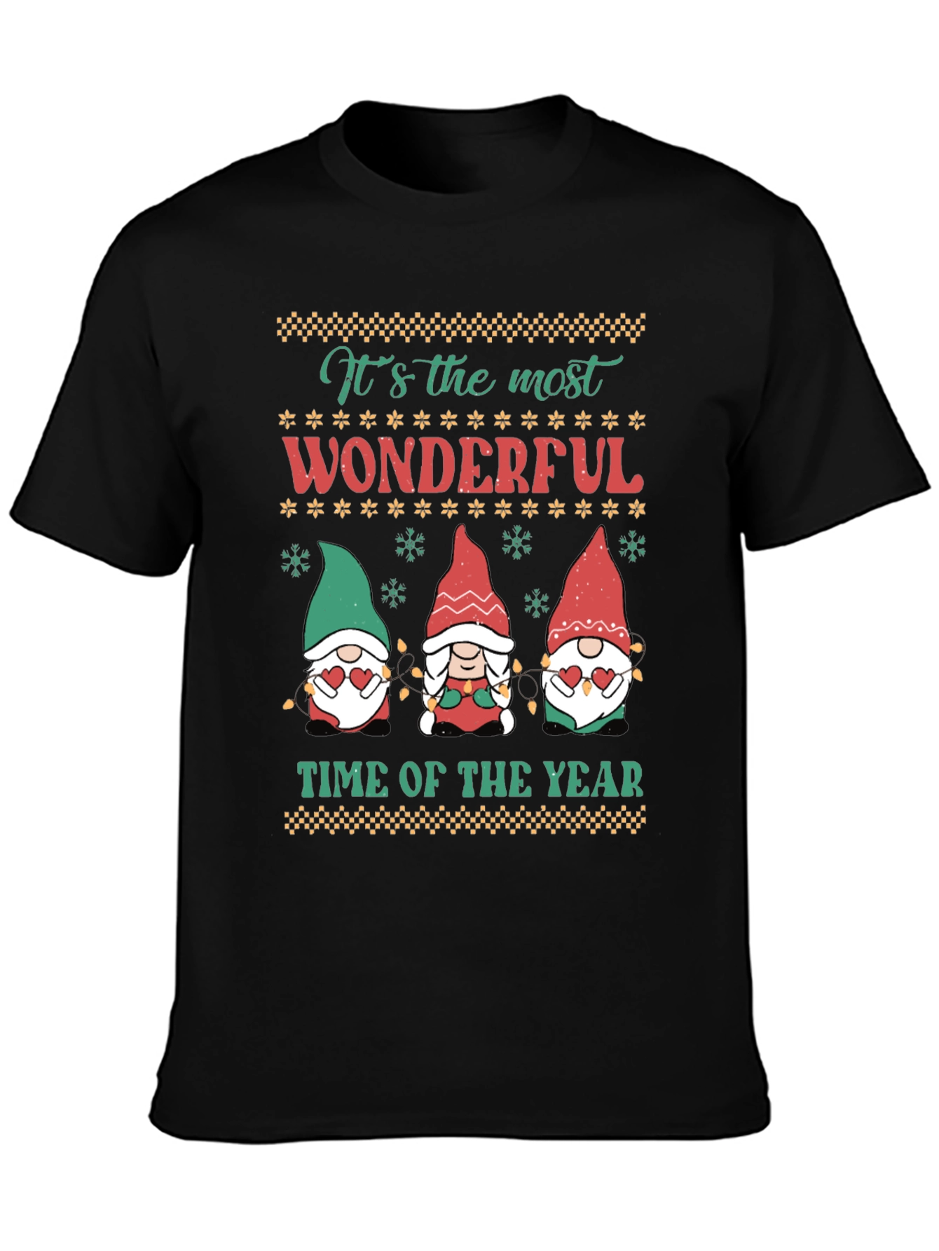 Wonderful Time of Year Gnome Christmas T-Shirt