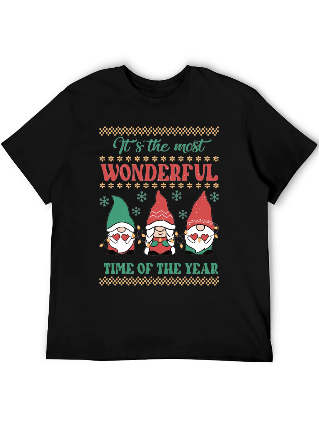 Wonderful Time of Year Gnome Christmas T-Shirt