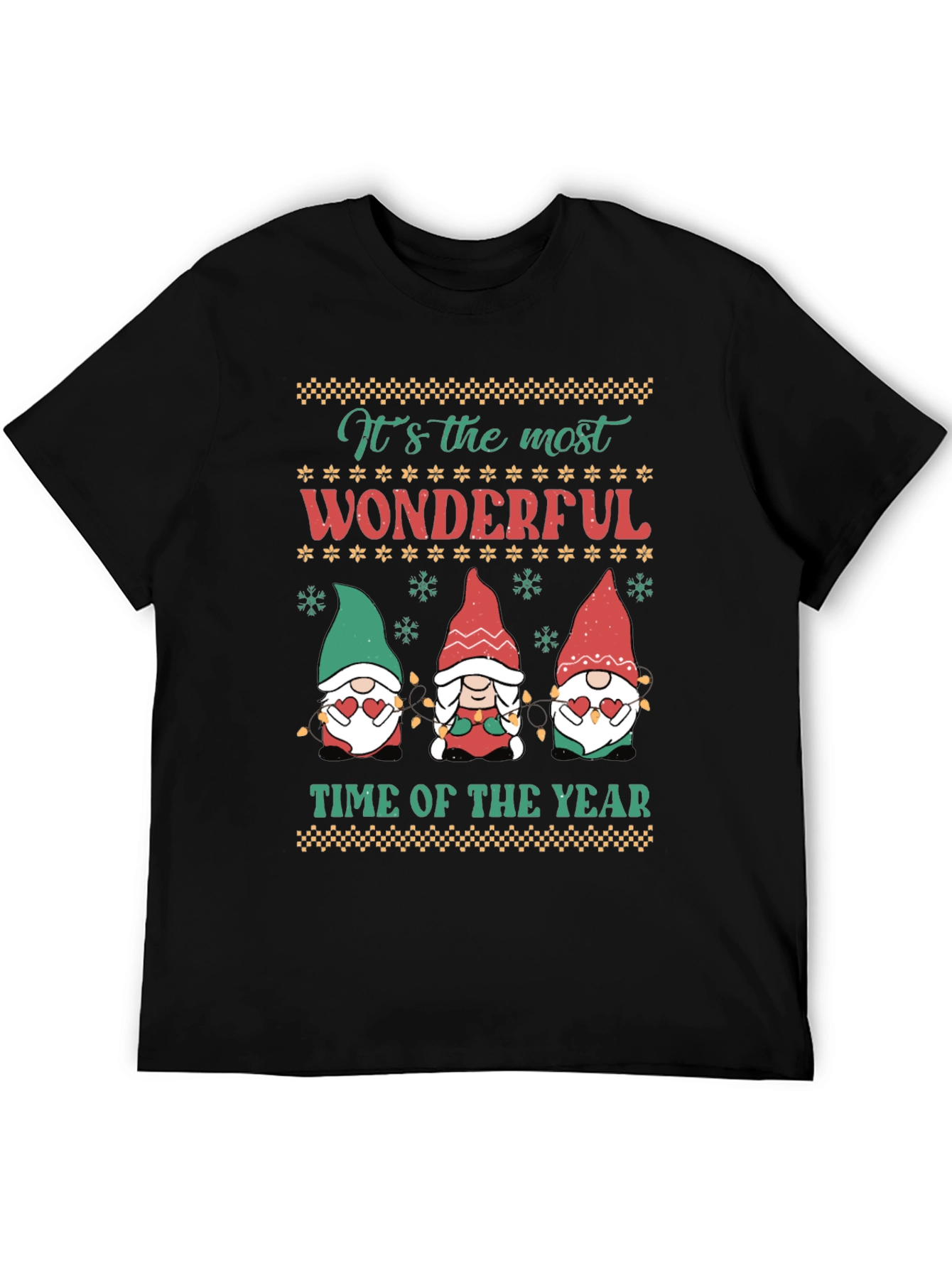 Wonderful Time of Year Gnome Christmas T-Shirt
