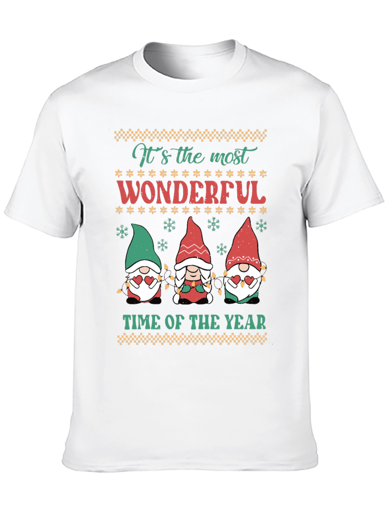 Wonderful Time of Year Gnome Christmas T-Shirt
