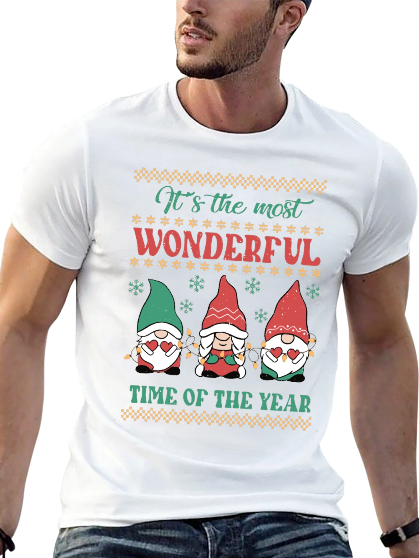 Wonderful Time of Year Gnome Christmas T-Shirt