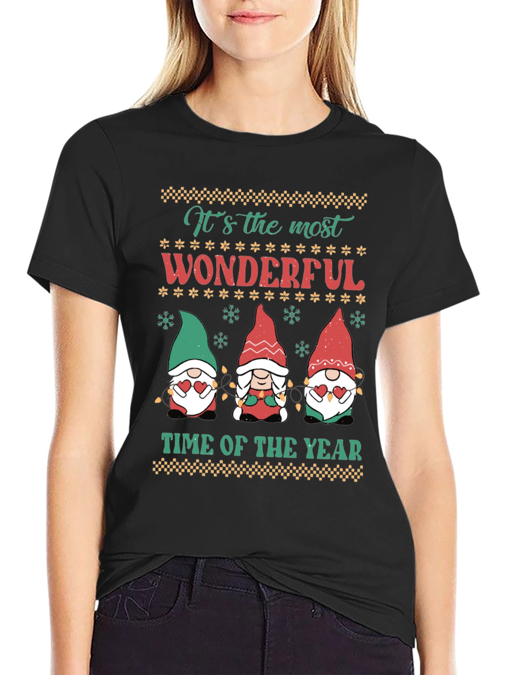Wonderful Time of Year Gnome Christmas T-Shirt
