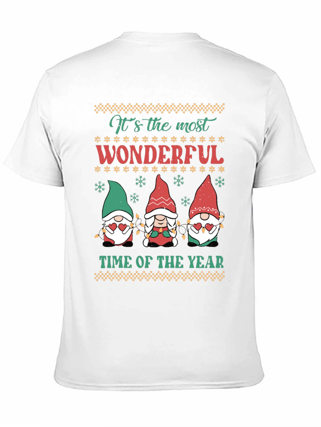 Wonderful Time of Year Gnome Christmas T-Shirt