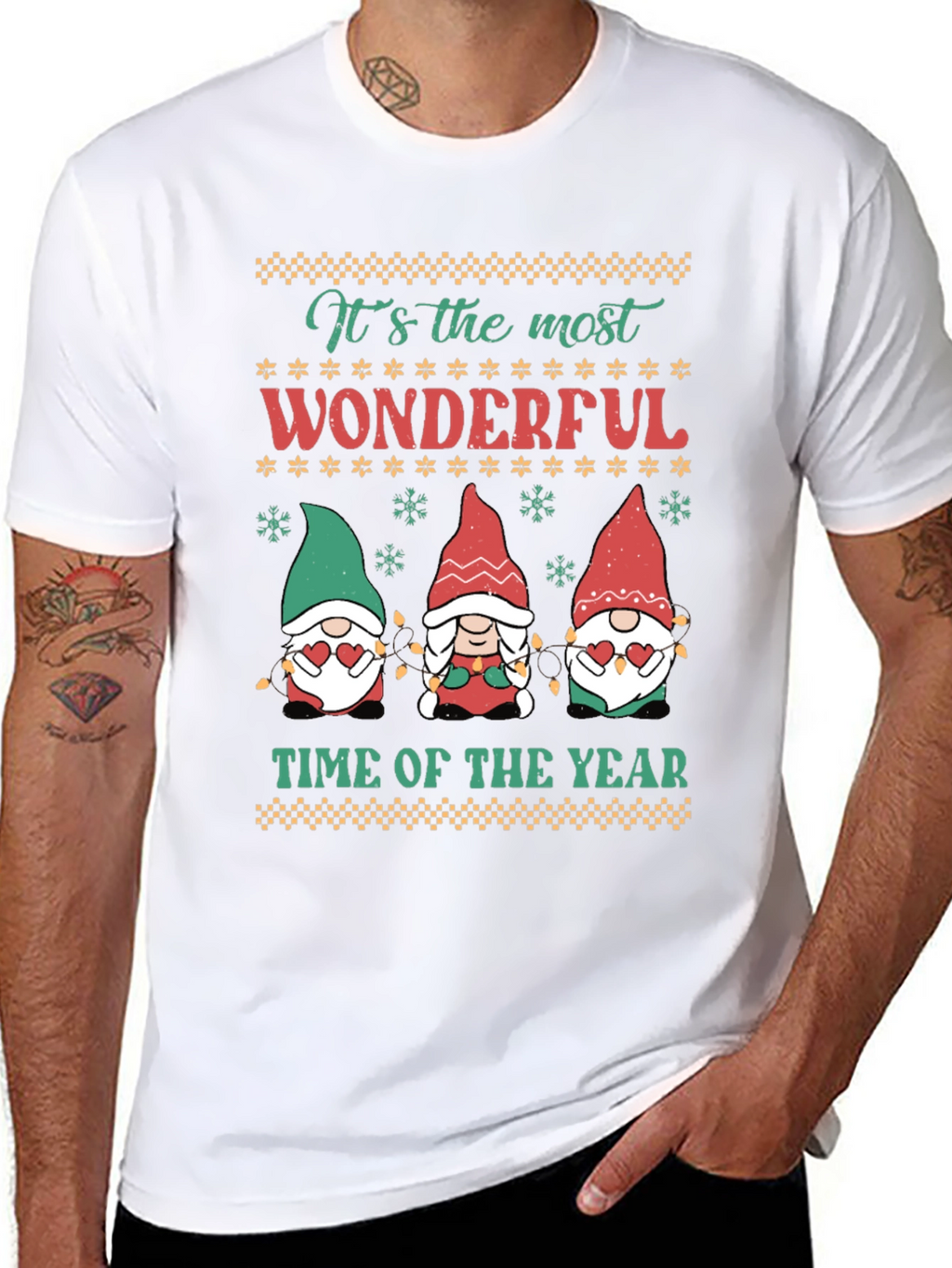 Wonderful Time of Year Gnome Christmas T-Shirt