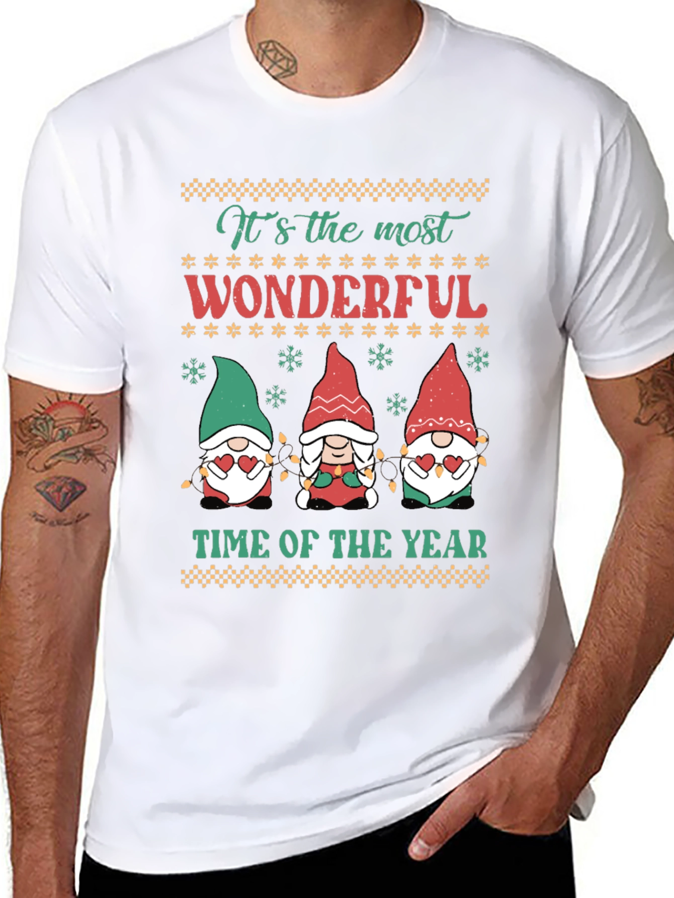 Wonderful Time of Year Gnome Christmas T-Shirt