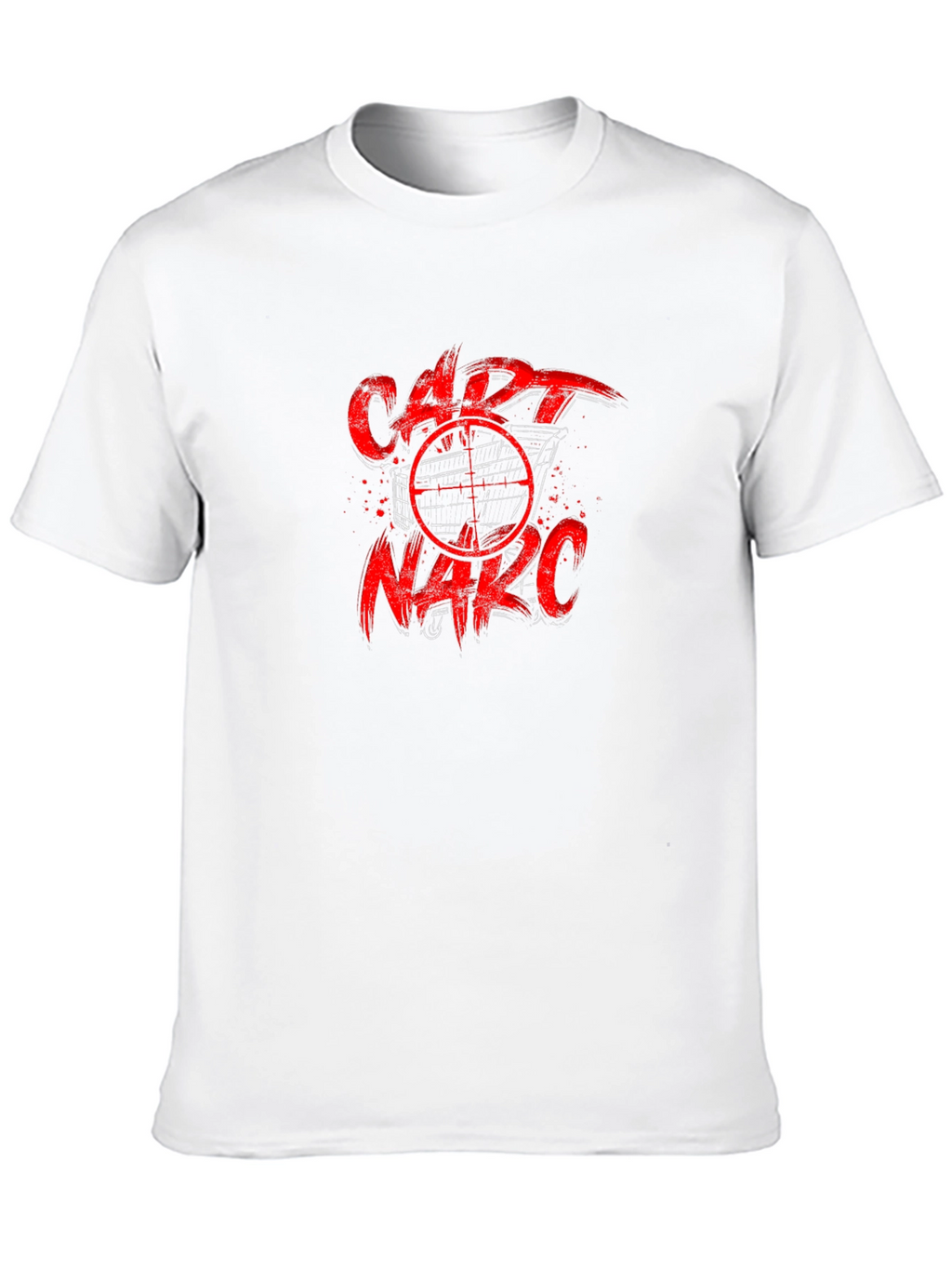 Cart Narc T-Shirt - Black Graphic Tee