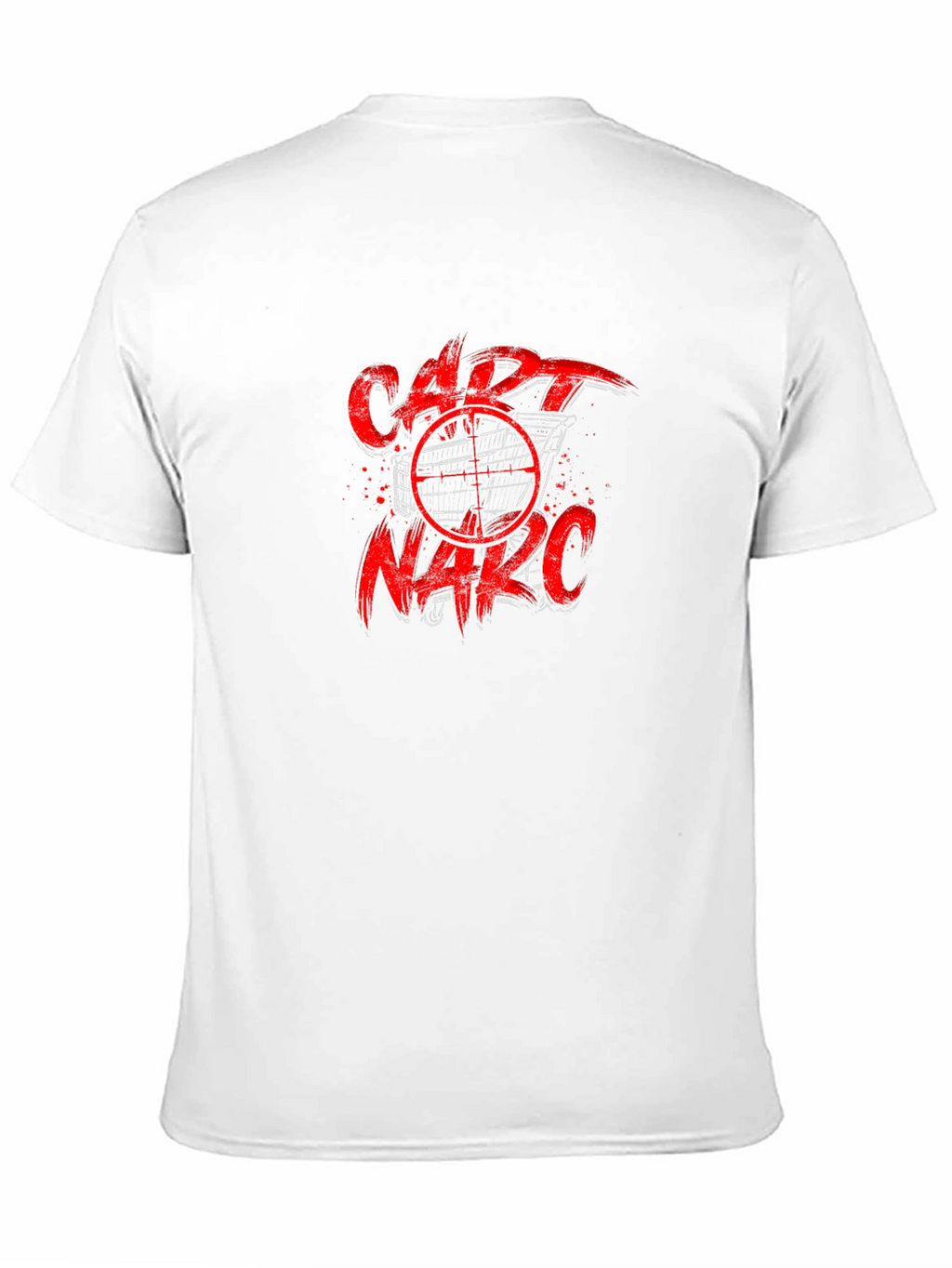 Cart Narc T-Shirt - Black Graphic Tee