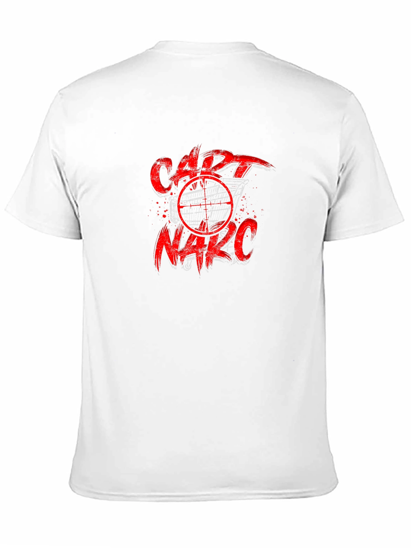 Cart Narc T-Shirt - Black Graphic Tee