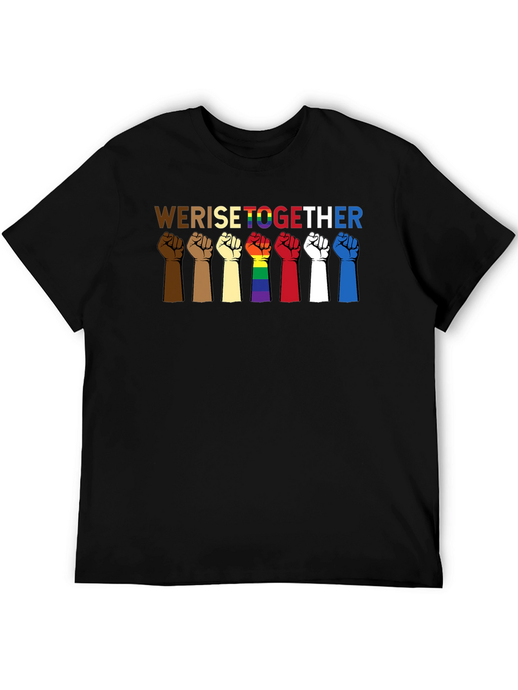 We Rise Together Equality T-Shirt