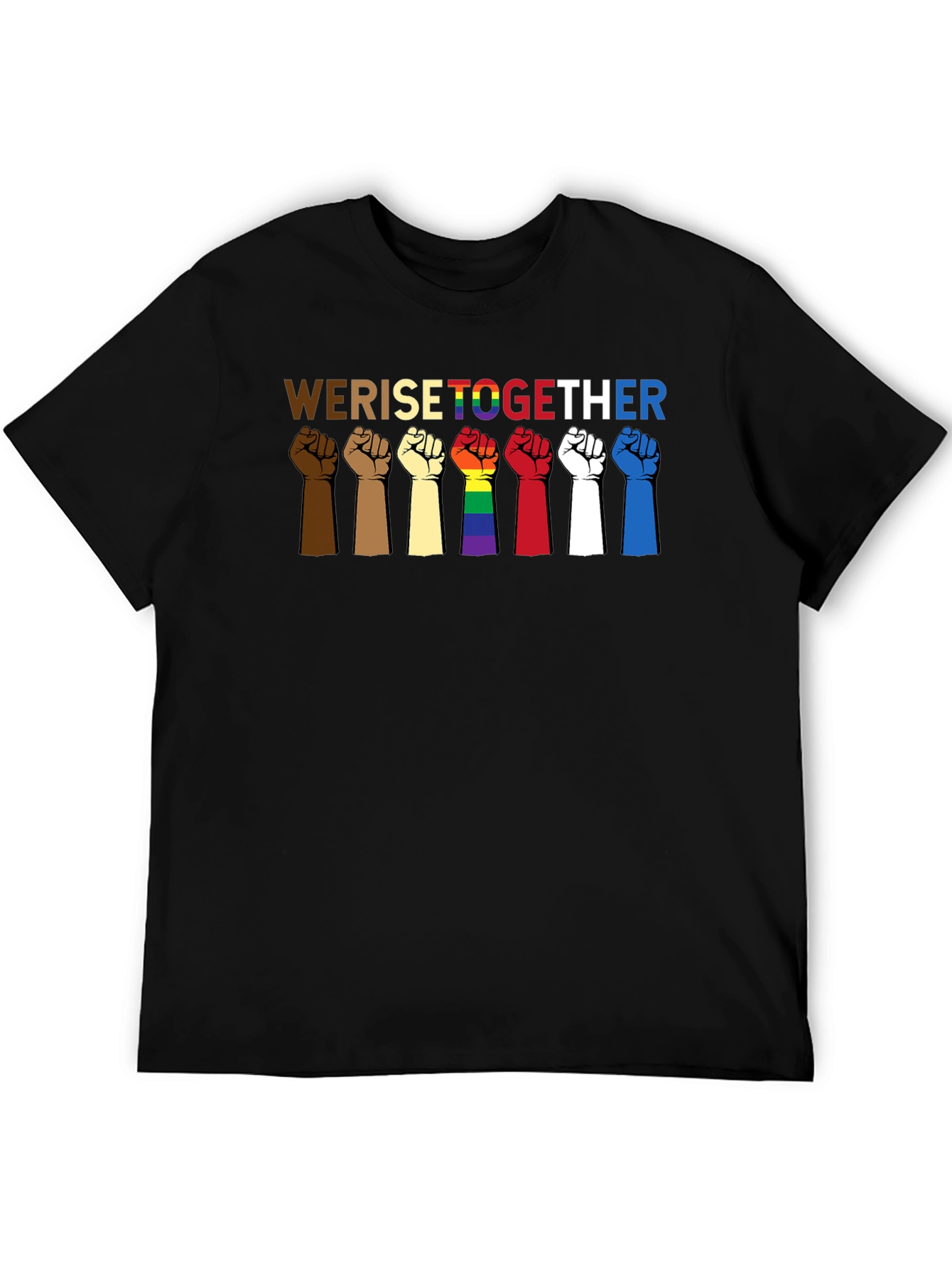 We Rise Together Equality T-Shirt