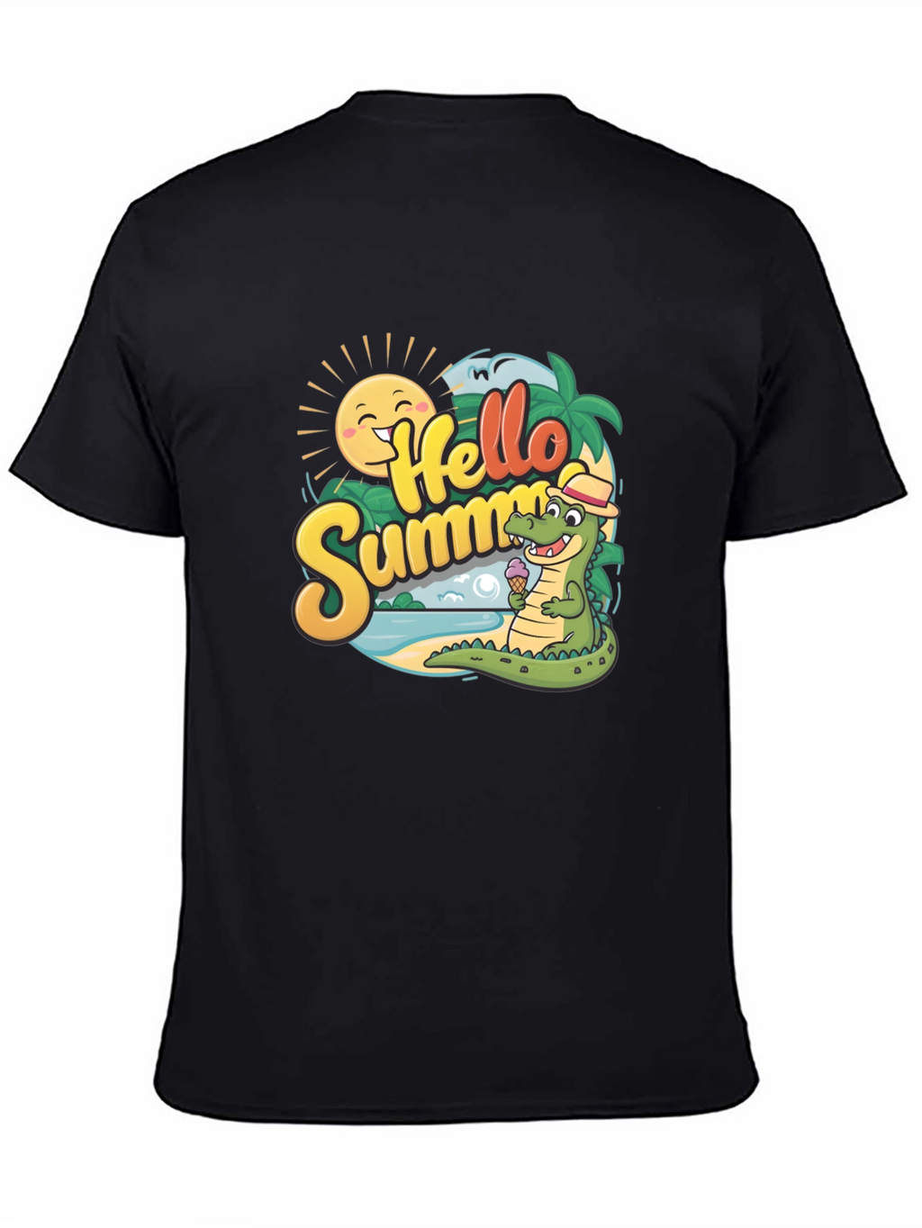 Hello Summer Crocodile T-Shirt