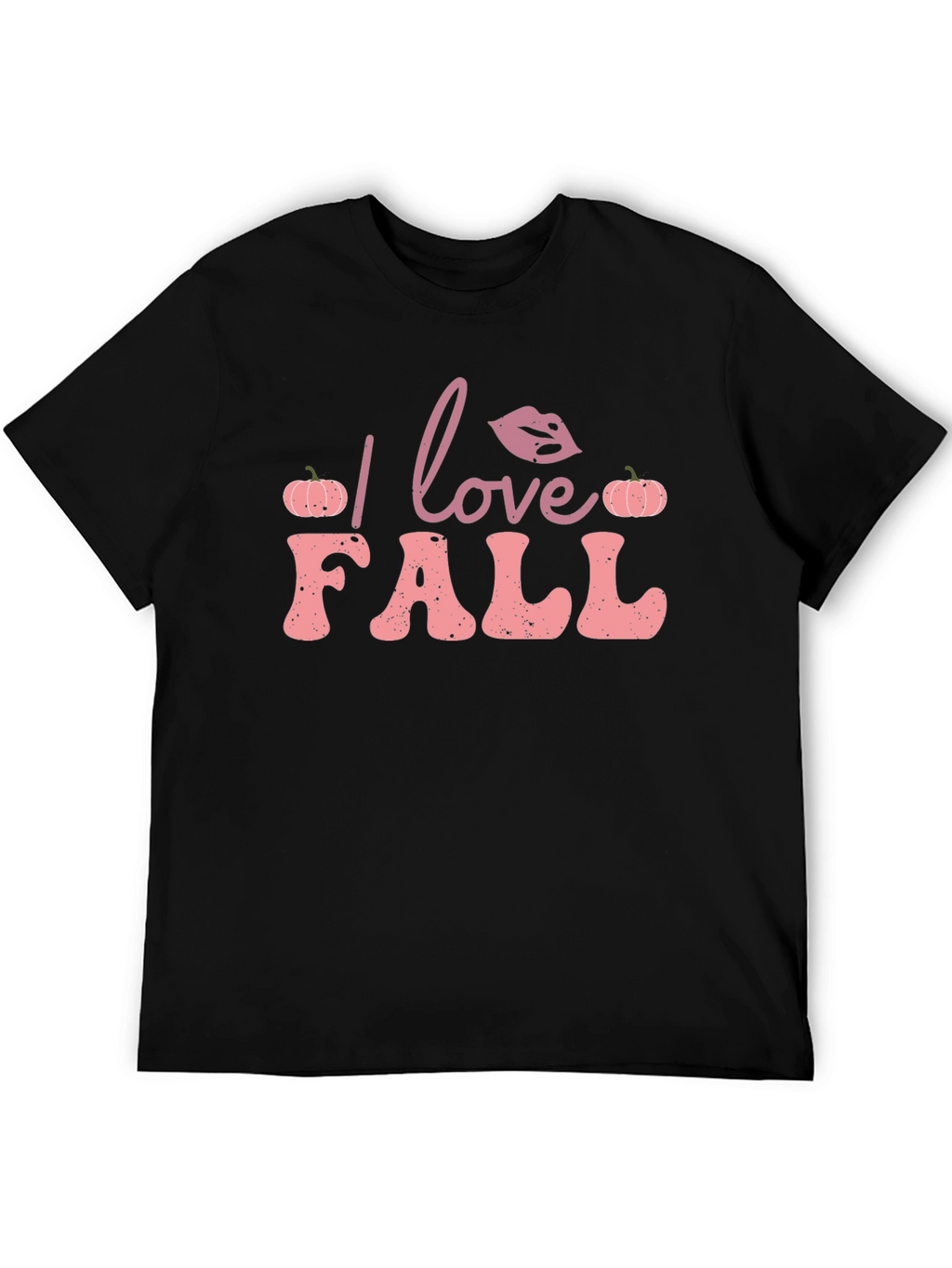 I Love Fall T-Shirt - Pumpkin Autumn Design