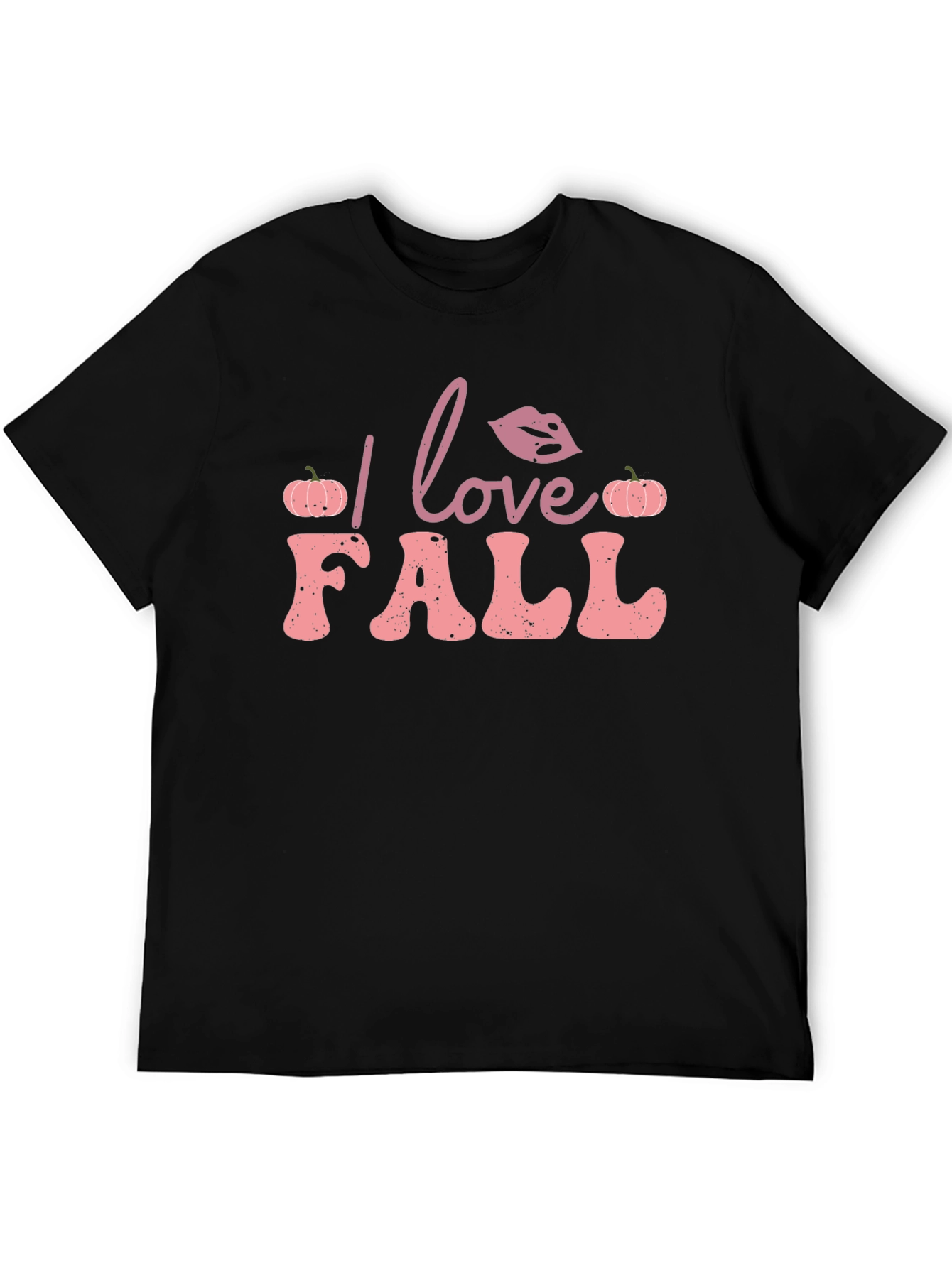 I Love Fall T-Shirt - Pumpkin Autumn Design