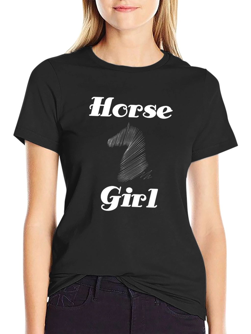 Horse Girl Graphic Tee - Equestrian Lovers Shirt