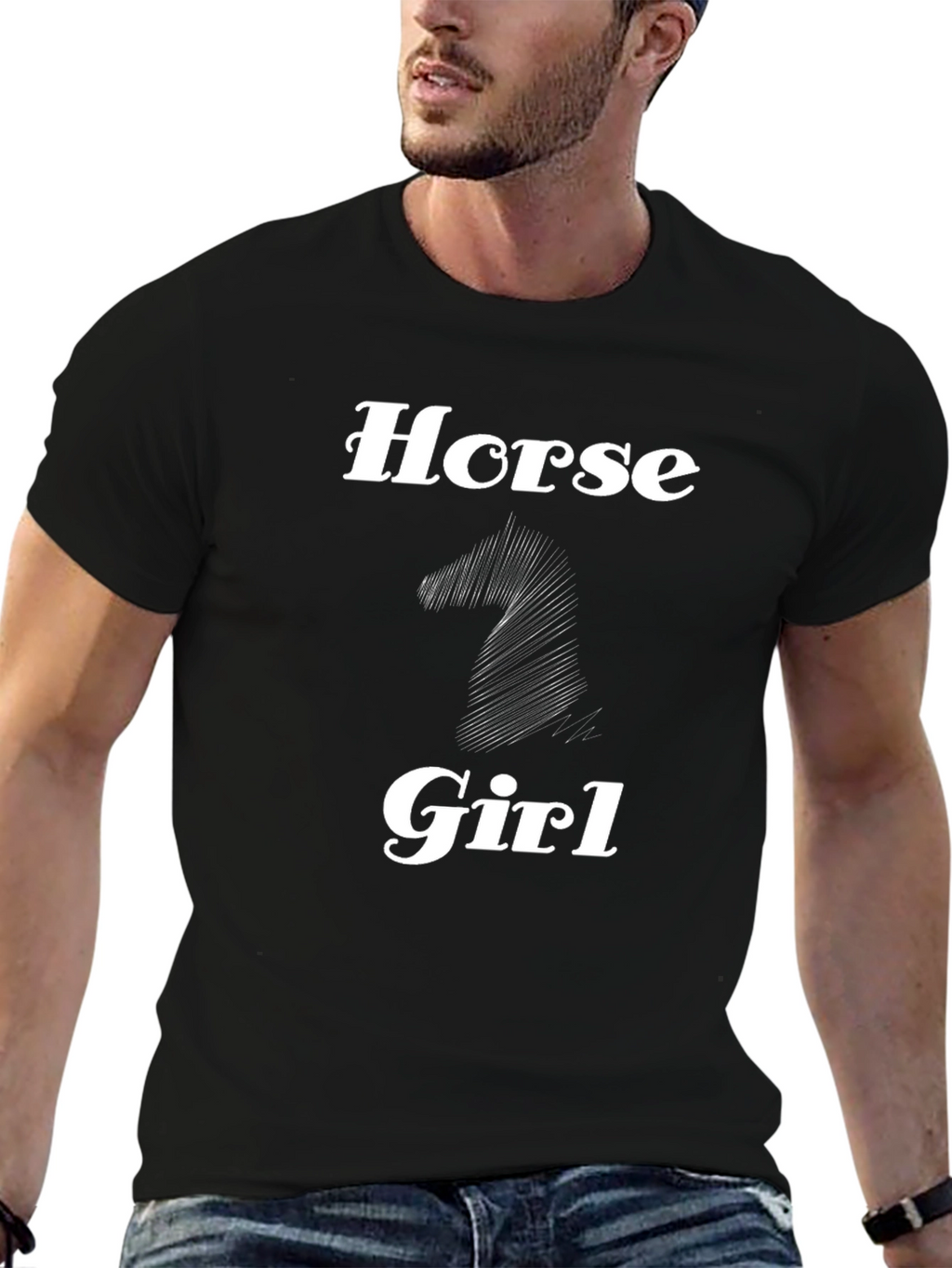 Horse Girl Graphic Tee - Equestrian Lovers Shirt