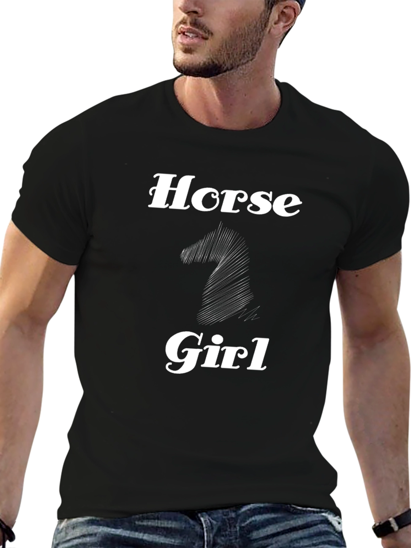 Horse Girl Graphic Tee - Equestrian Lovers Shirt