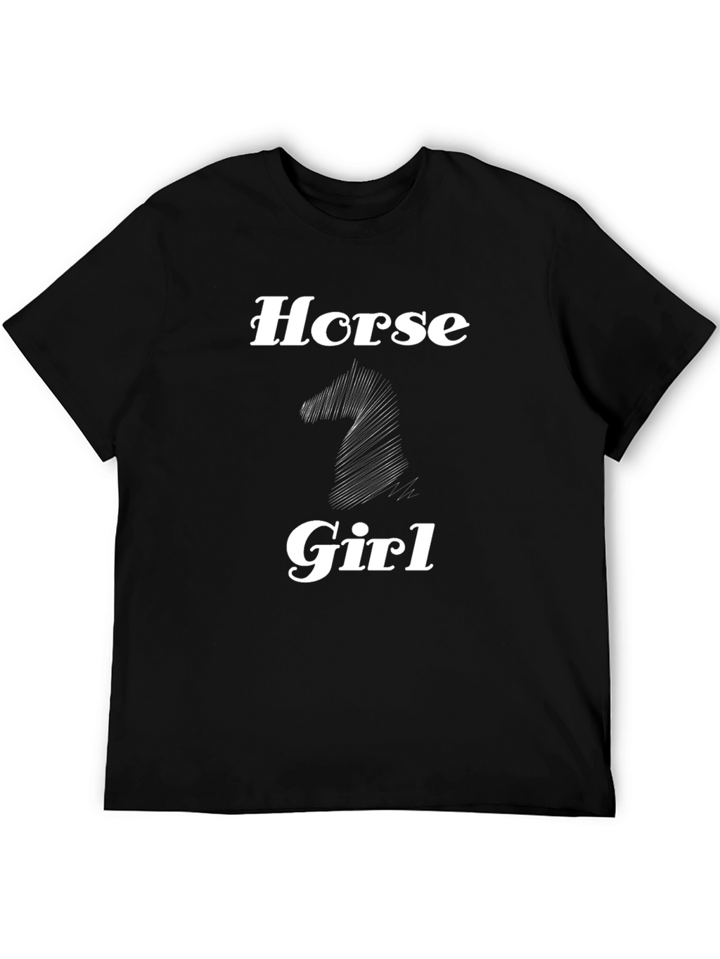 Horse Girl Graphic Tee - Equestrian Lovers Shirt