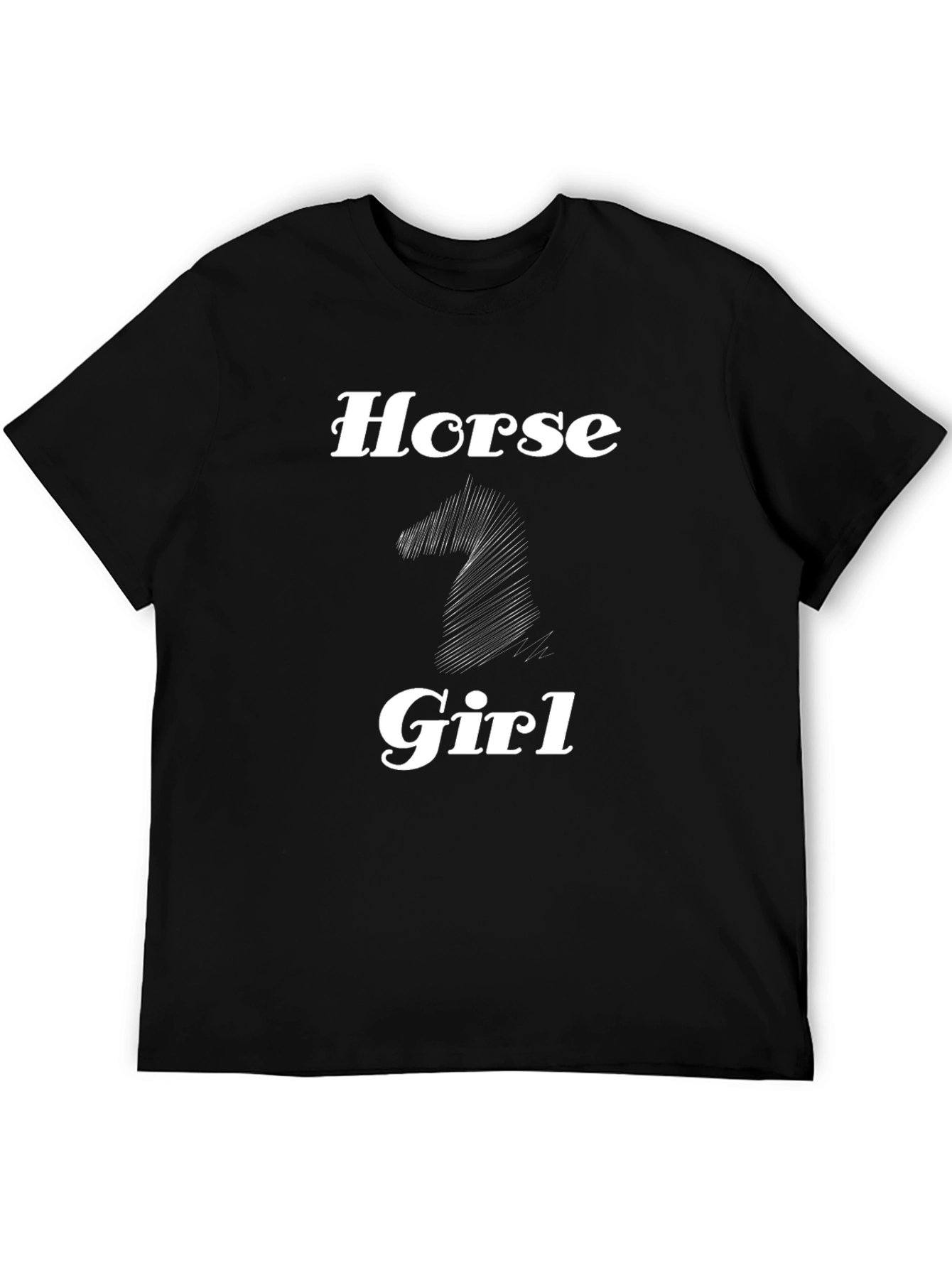 Horse Girl Graphic Tee - Equestrian Lovers Shirt