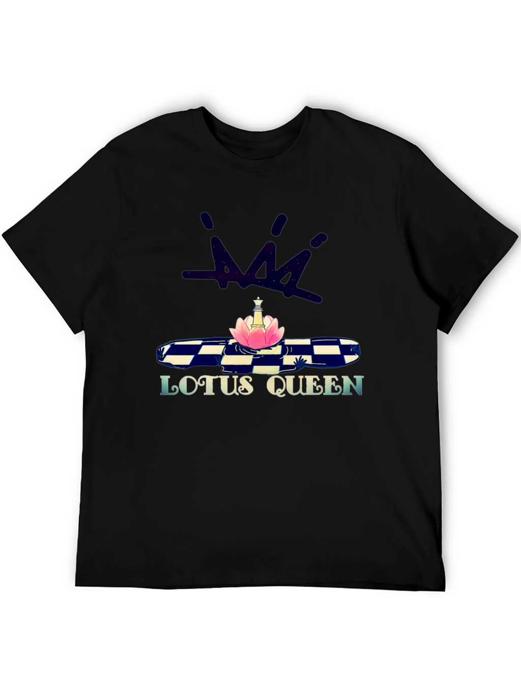Lotus Queen Graphic Print T-Shirt