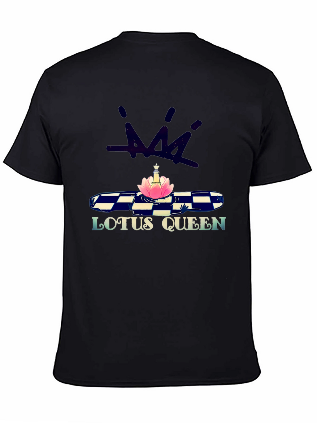 Lotus Queen Graphic Print T-Shirt