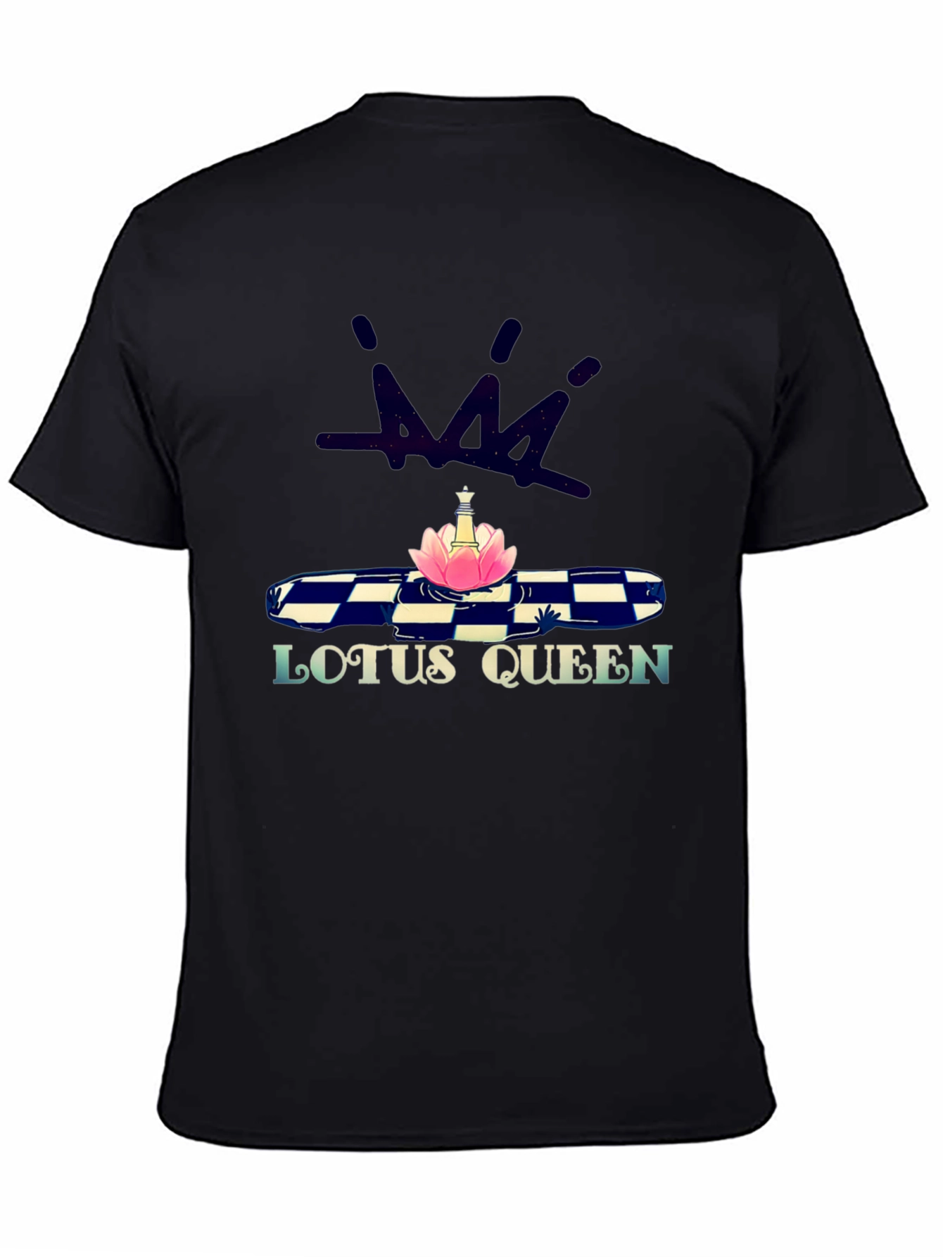 Lotus Queen Graphic Print T-Shirt